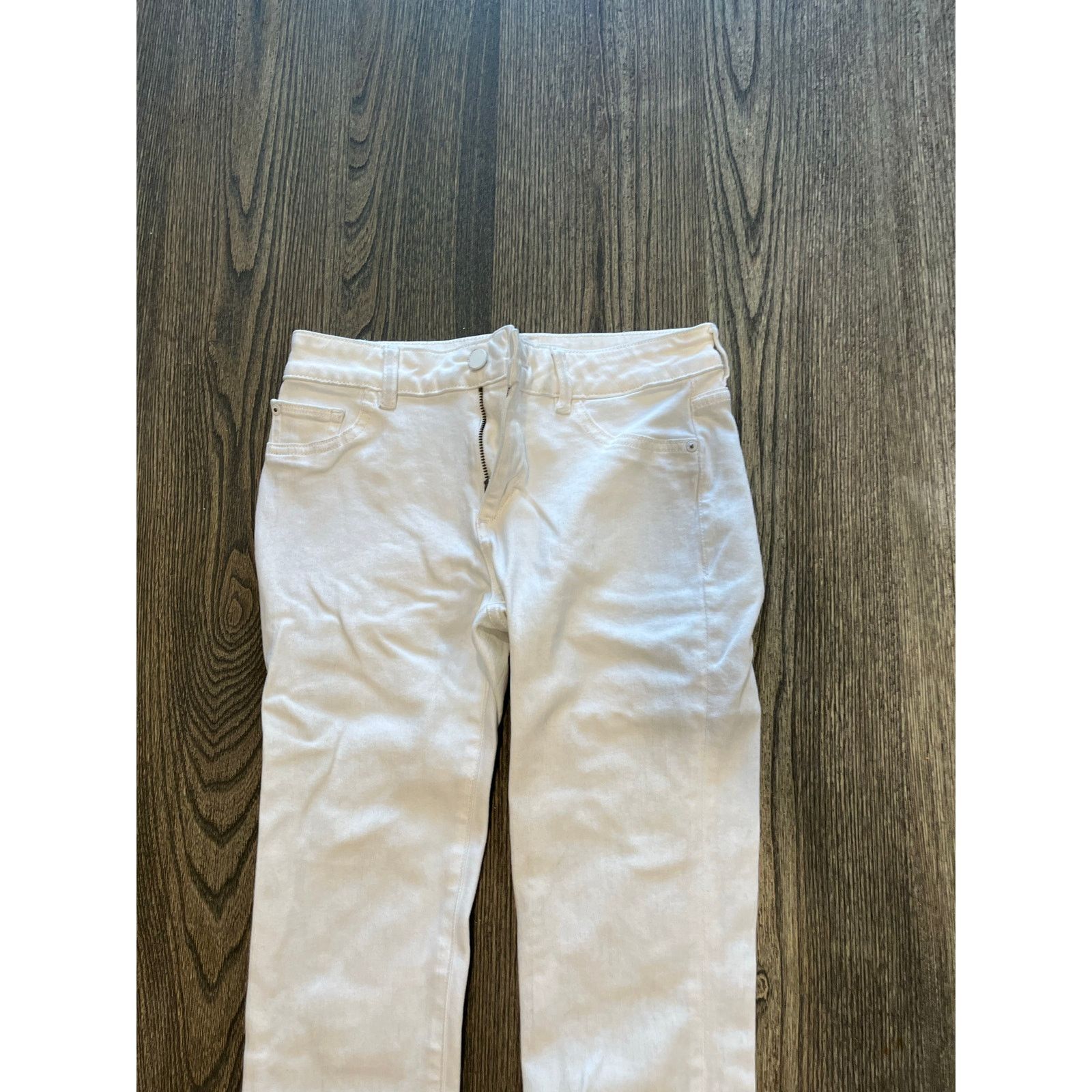 DL1961 DL1961 Mara Instasculpt Straight Ankle Jeans White Sz 26 Size 26" / US 2 / IT 38 - 3 Thumbnail