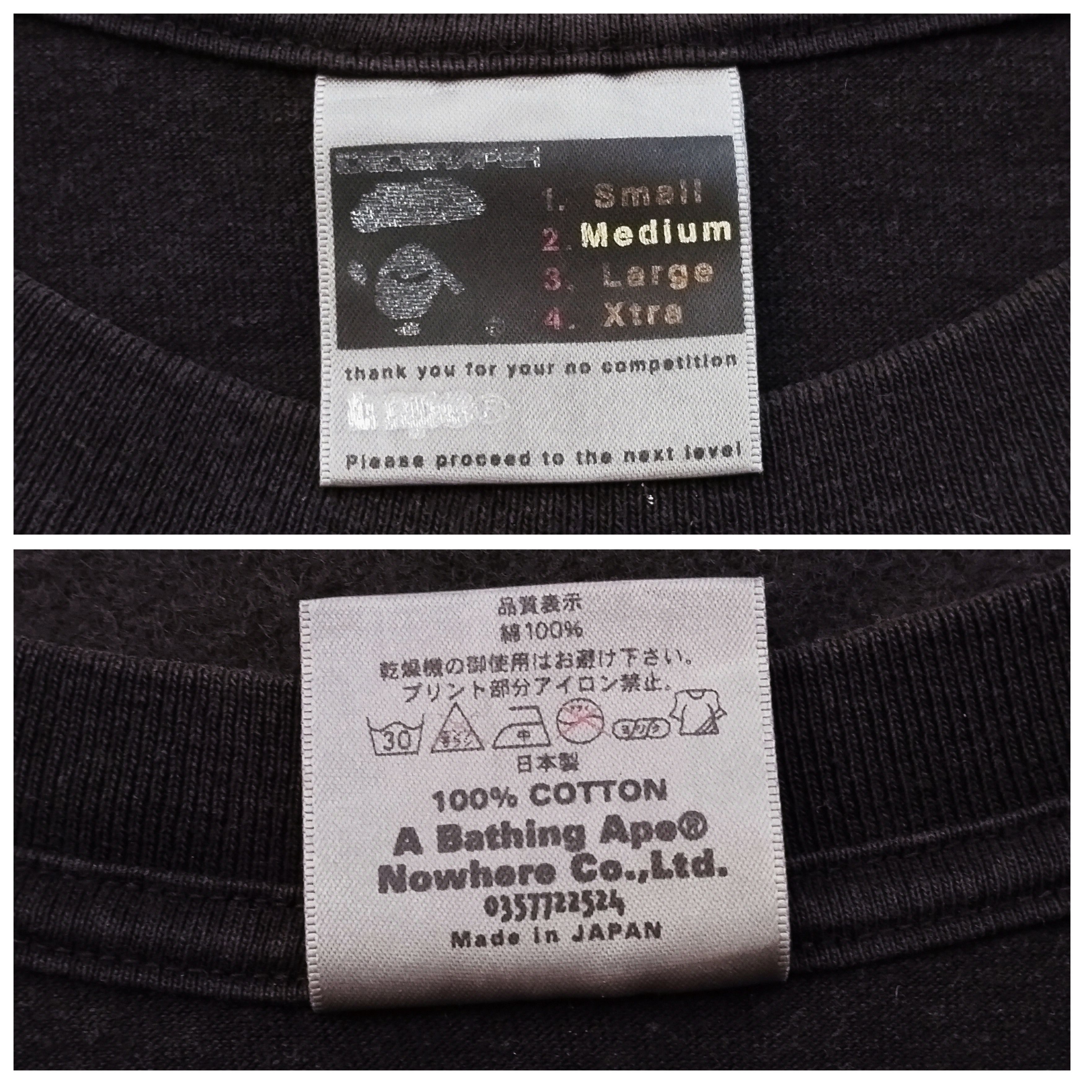 Bape 2002 Vintage Bape Rubber Soul Tee Size US M / EU 48-50 / 2 - 8 Thumbnail