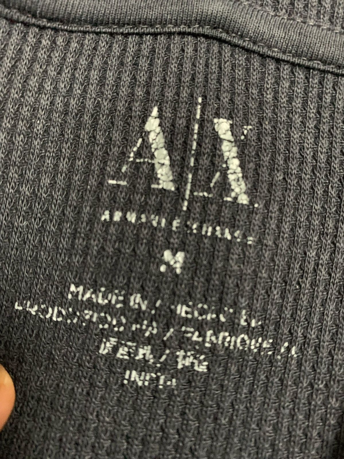 Armani Exchange Armani Exchange KNITTED THERMAL HOODIE EMBROIDERY FUR HOODIE Size US M / EU 48-50 / 2 - 7 Thumbnail
