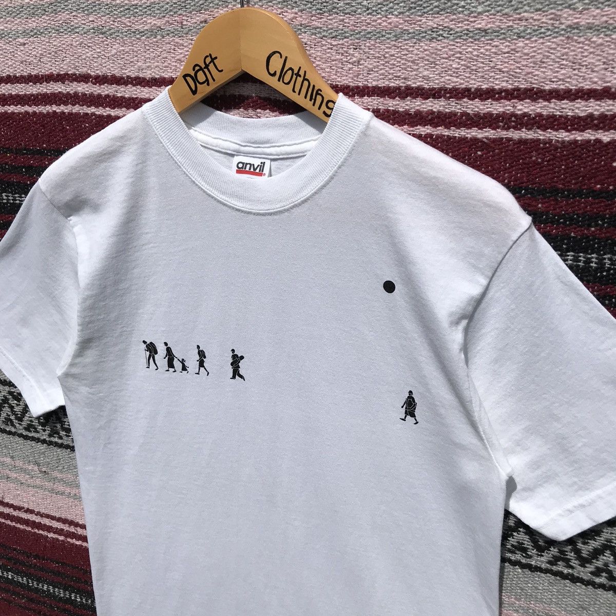 Clarks × Vintage Vintage Clarks Walk Around The World Shirt Clarks Outdoor Size US S / EU 44-46 / 1 - 6 Thumbnail