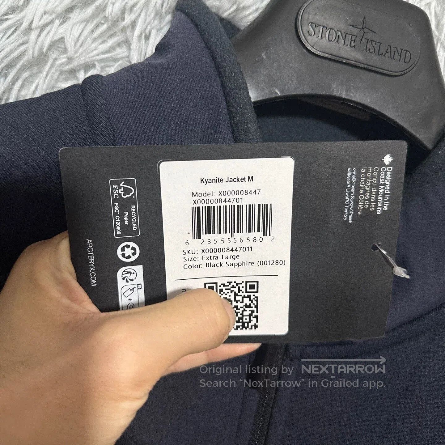 Arc'teryx Arcteryx Kyanite Jacket in Gem Blue. Size US XL / EU 56 / 4 - 3 Thumbnail