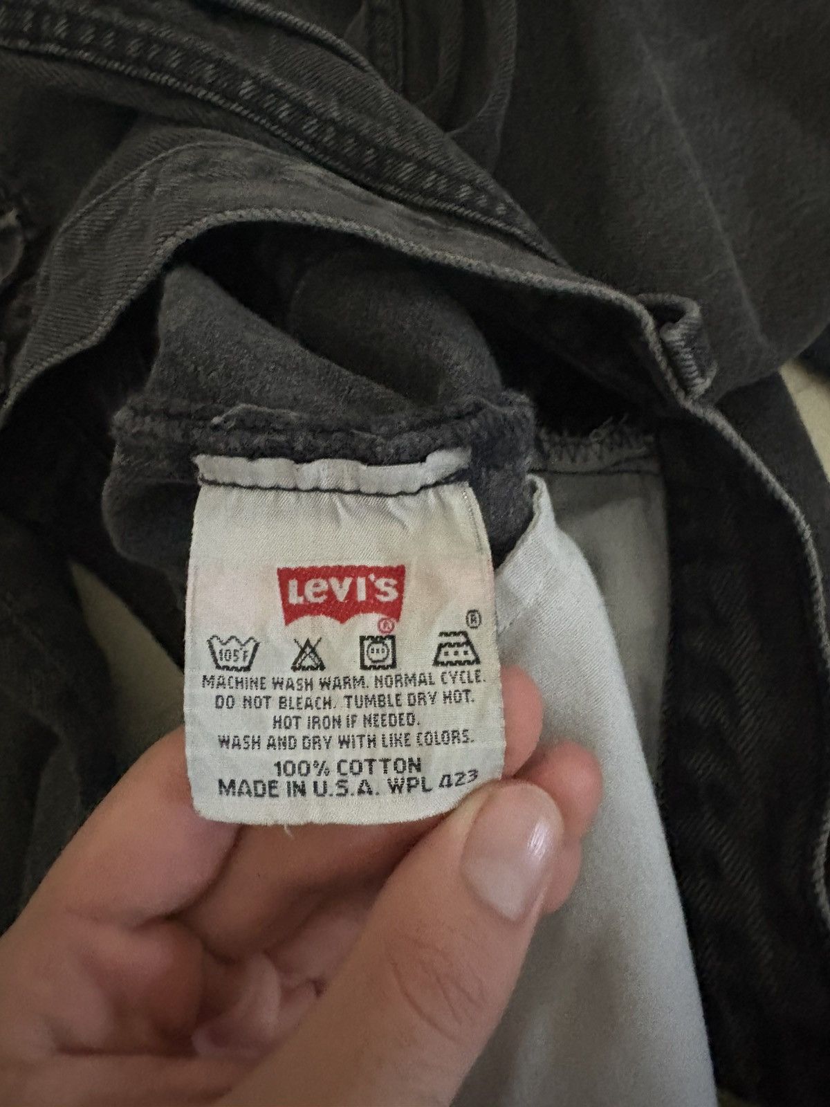 Levi's 90s Vintage Made in USA Levi’s 501 Size US 32 / EU 48 - 4 Thumbnail