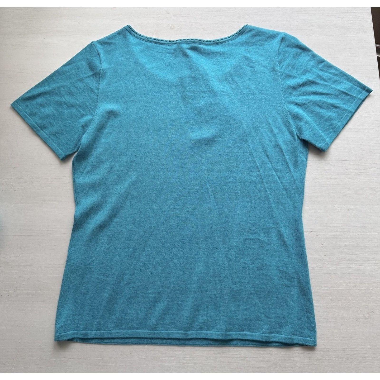 Escada Sport Escada Sport 100% Cashmere Sz XL Ombré Aqua Cardigan Set NWT Size XL / US 12-14 / IT 48-50 - 5 Thumbnail