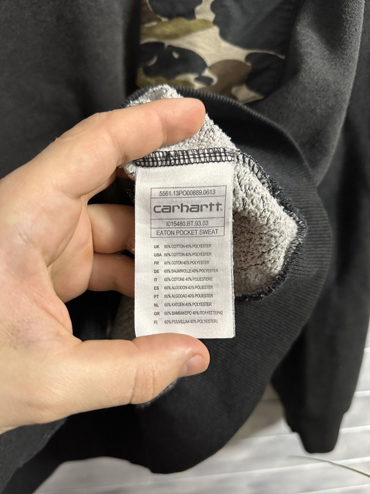 Carhartt Rare Vintage Sweatshirt Carhartt Y2K Work In Progress Style Size US XL / EU 56 / 4 - 7 Thumbnail