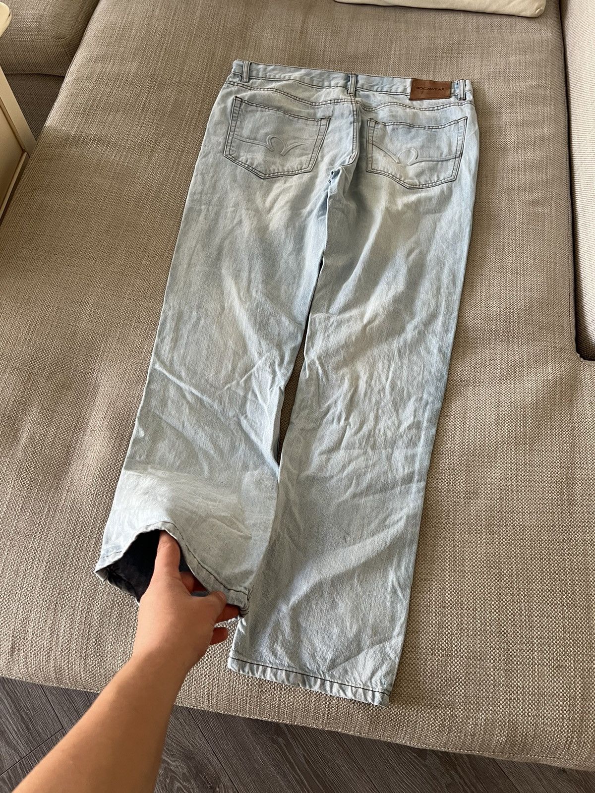 Rocawear × Vintage Vintage 💥 Rocawear Jeans Pants Size US 38 / EU 54 - 4 Thumbnail