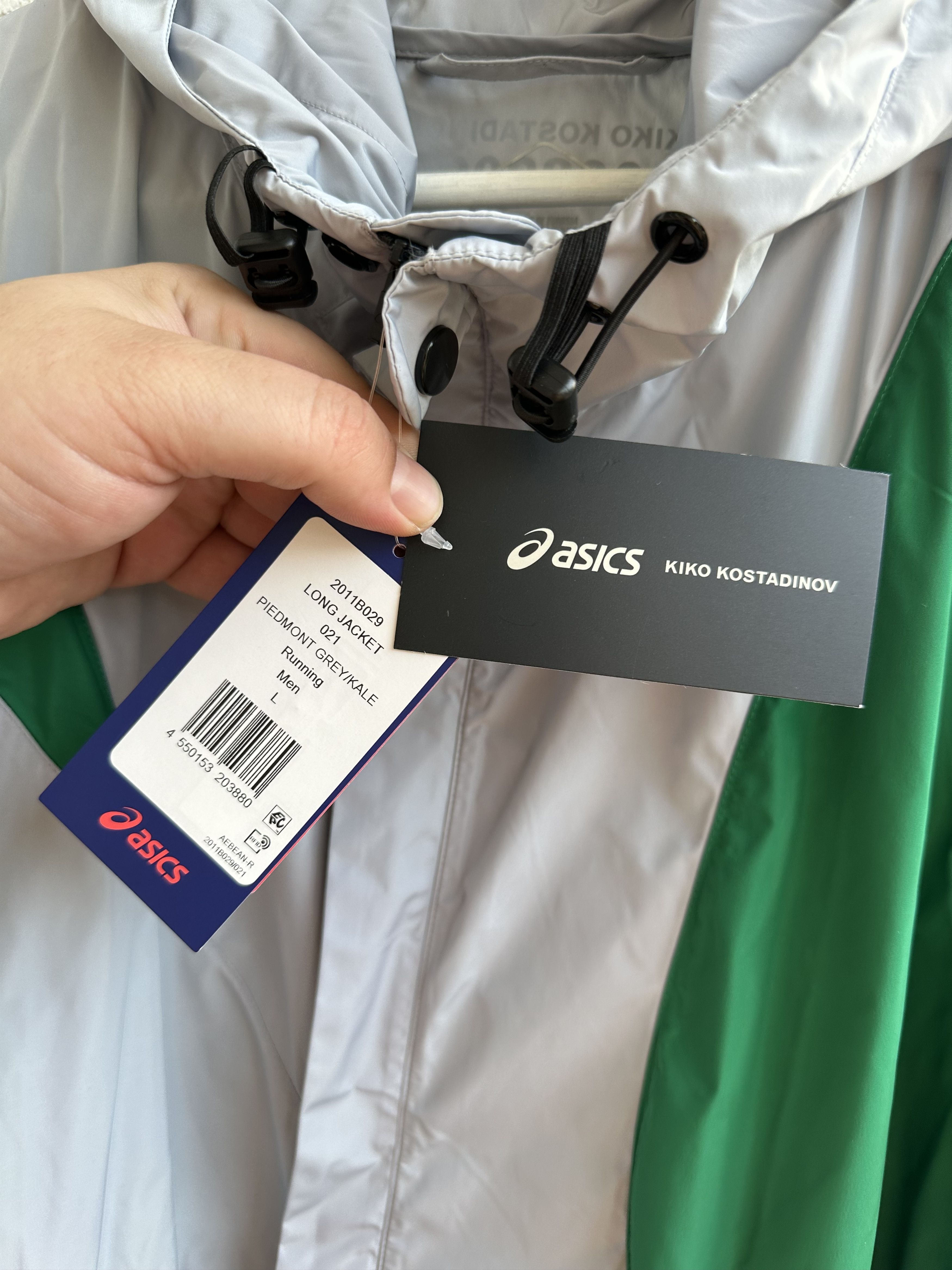 Asics × Kiko Kostadinov BNWT lightweight long jacket Size US L / EU 52-54 / 3 - 5 Thumbnail