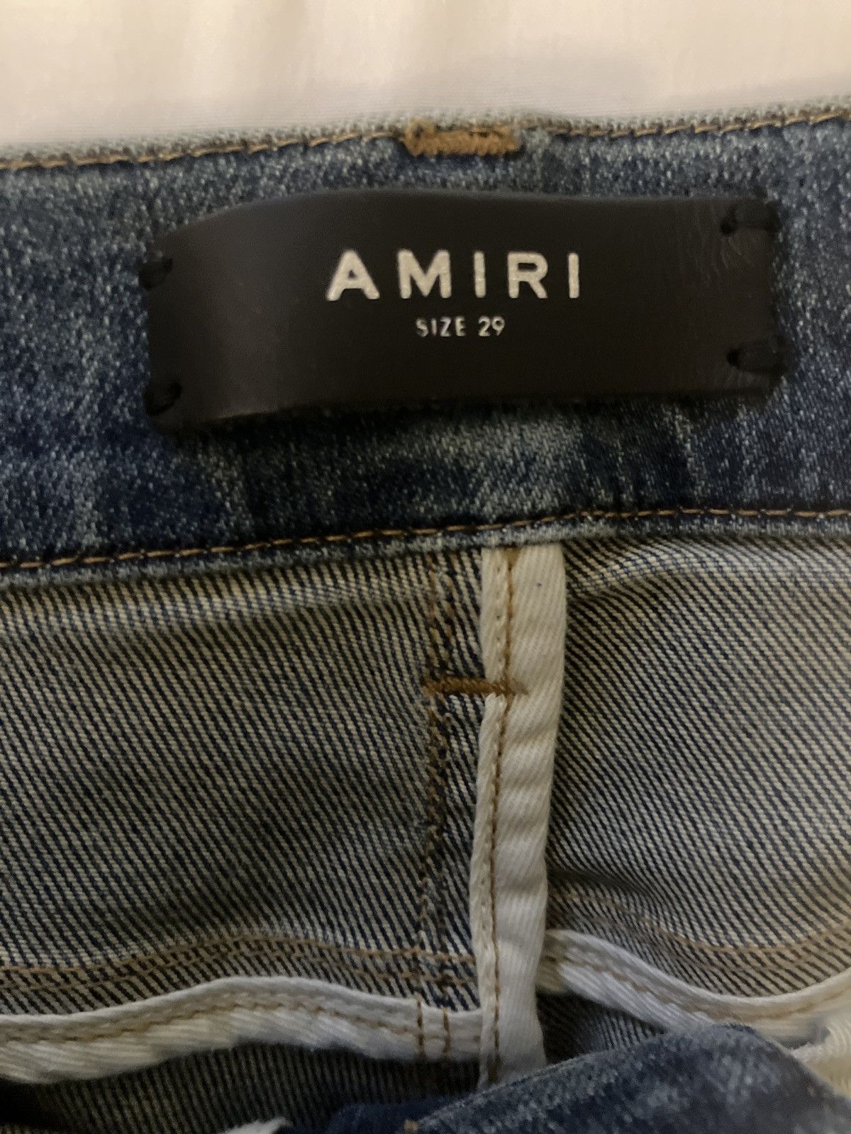 Amiri Palm Tree Denim