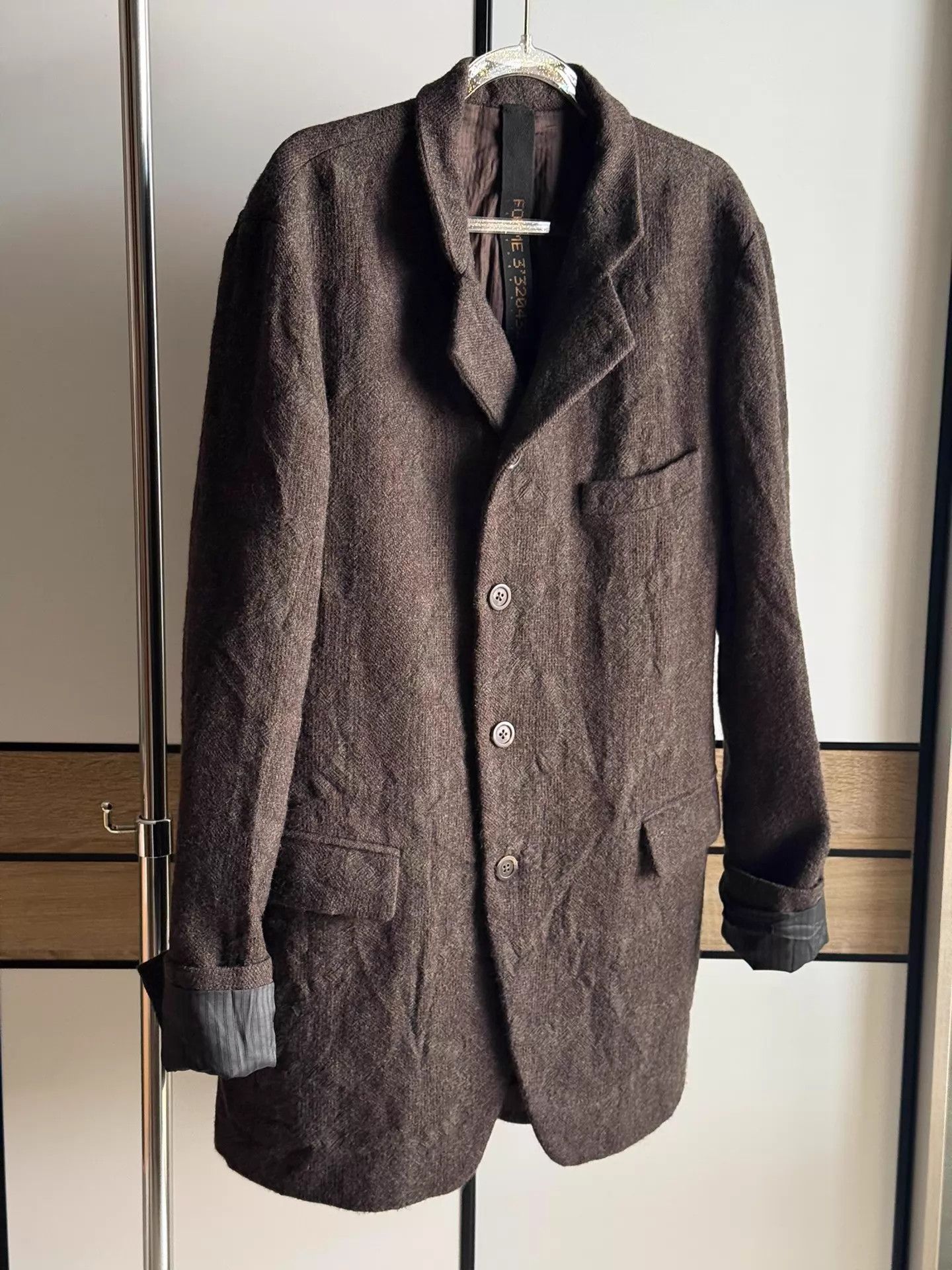 Forme D'Expression Forme D'expression Italian 100% Virgin Wool Craft Blazer Size US M / EU 48-50 / 2 - 1 Thumbnail