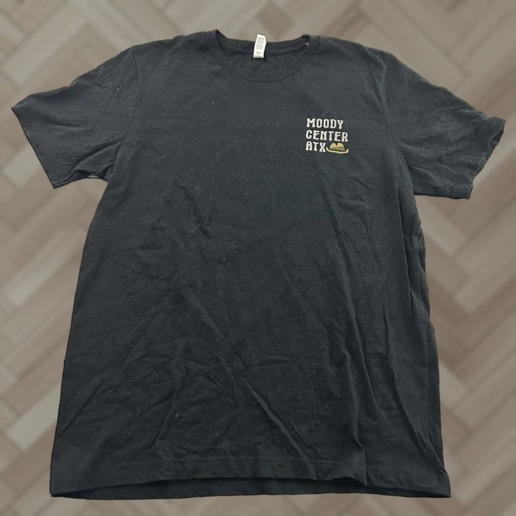 Vintage Moody Center ATX Short Sleeve T Shirt Men Large Black Size US L / EU 52-54 / 3 - 1 Thumbnail