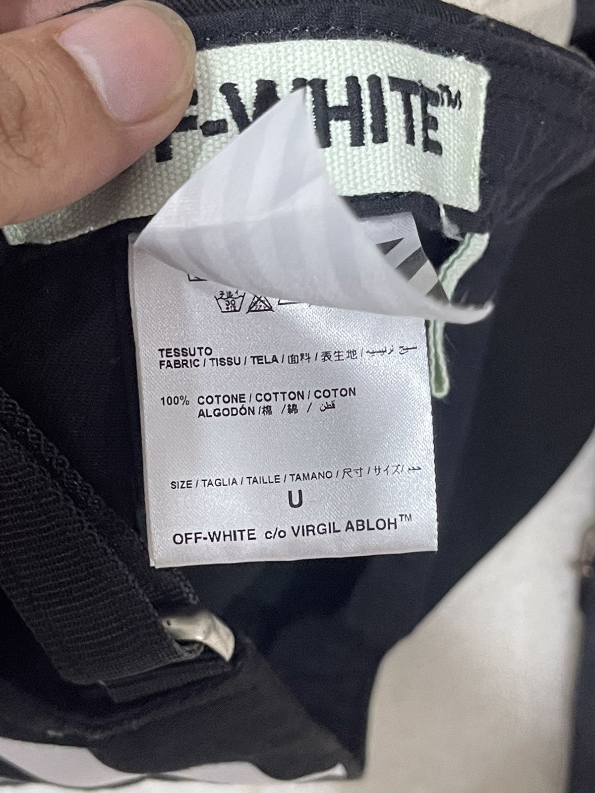 Off-White Off White Cut Off Cap Size ONE SIZE - 15 Thumbnail