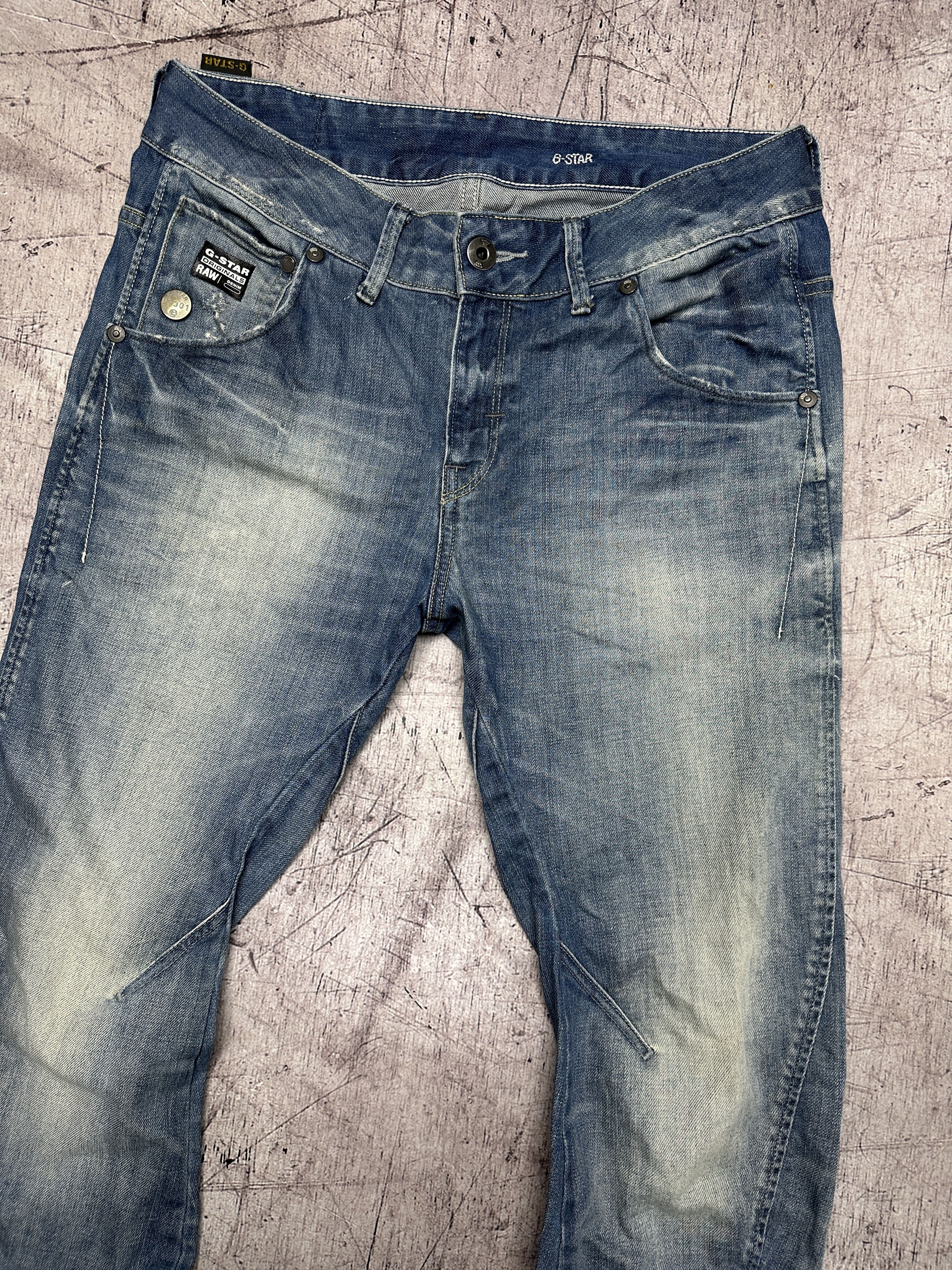 G-Star G Star Raw Womens Arc 3D Loose Tapered Denim Pants Jeans Size 26" / US 2 / IT 38 - 2 Thumbnail