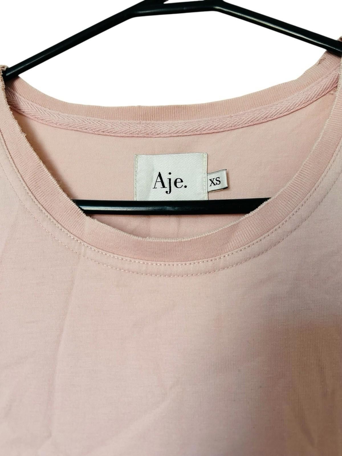 Other Aje Muscle Tank Sleeveless Logo Casual Cotton - Size XS Size XS / US 0-2 / IT 36-38 - 6 Thumbnail