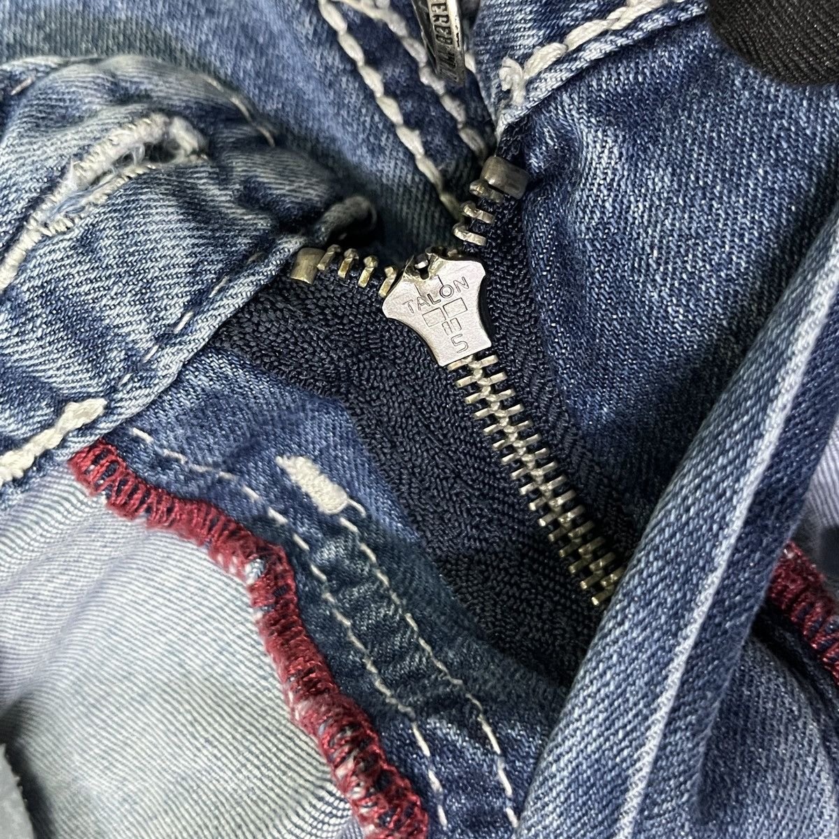 Affliction × PPFM Vintage Affliction Washed Jeans Size US 35 - 11 Thumbnail