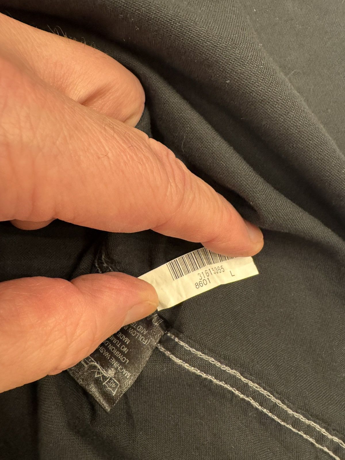 Balmain Balmain Paris Big Logo Button-down Long Sleeve Shirt Size US L / EU 52-54 / 3 - 11 Thumbnail