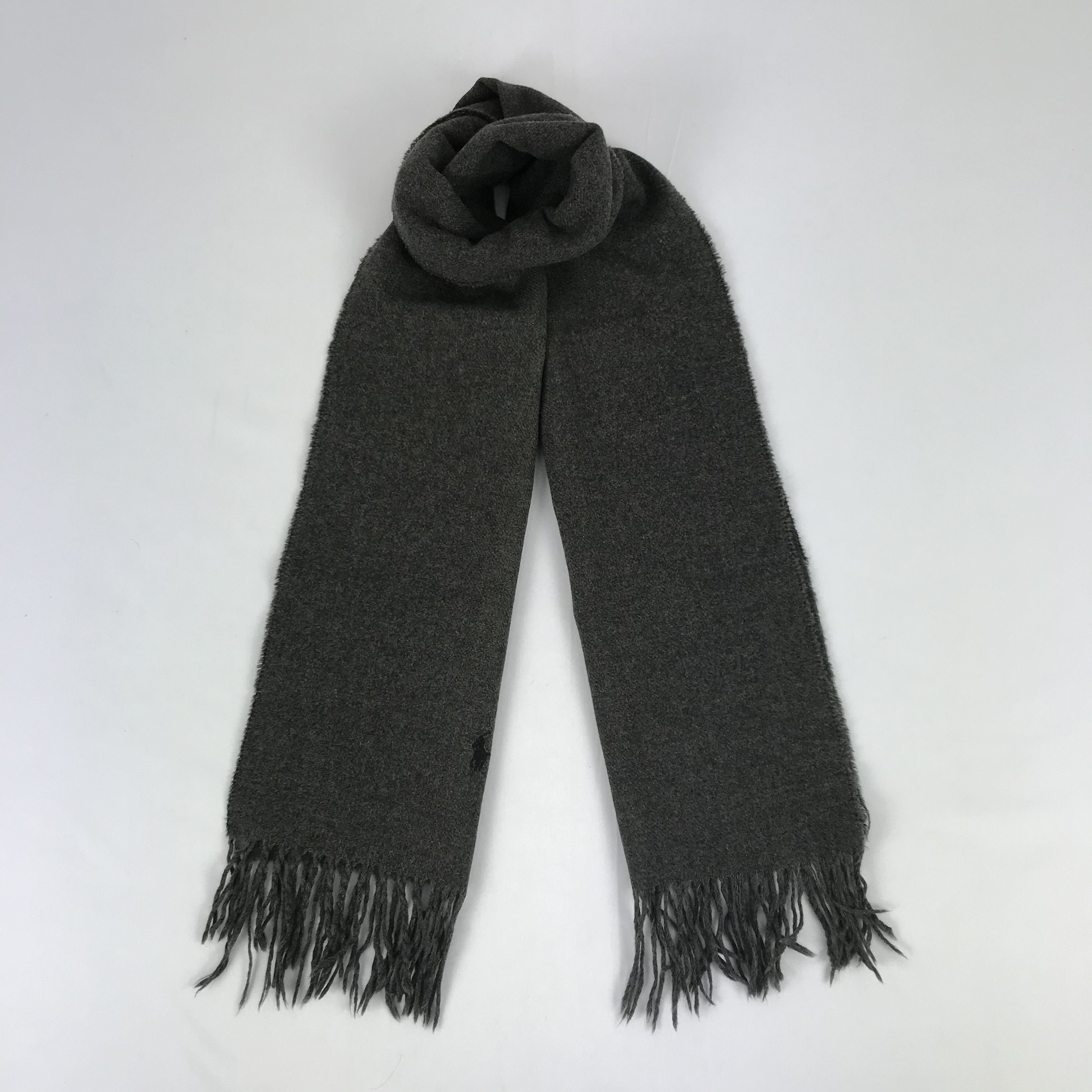 Polo Ralph Lauren Vintage Polo Ralph Lauren Scarf Fringe Wool Scarves . Size ONE SIZE - 1 Thumbnail