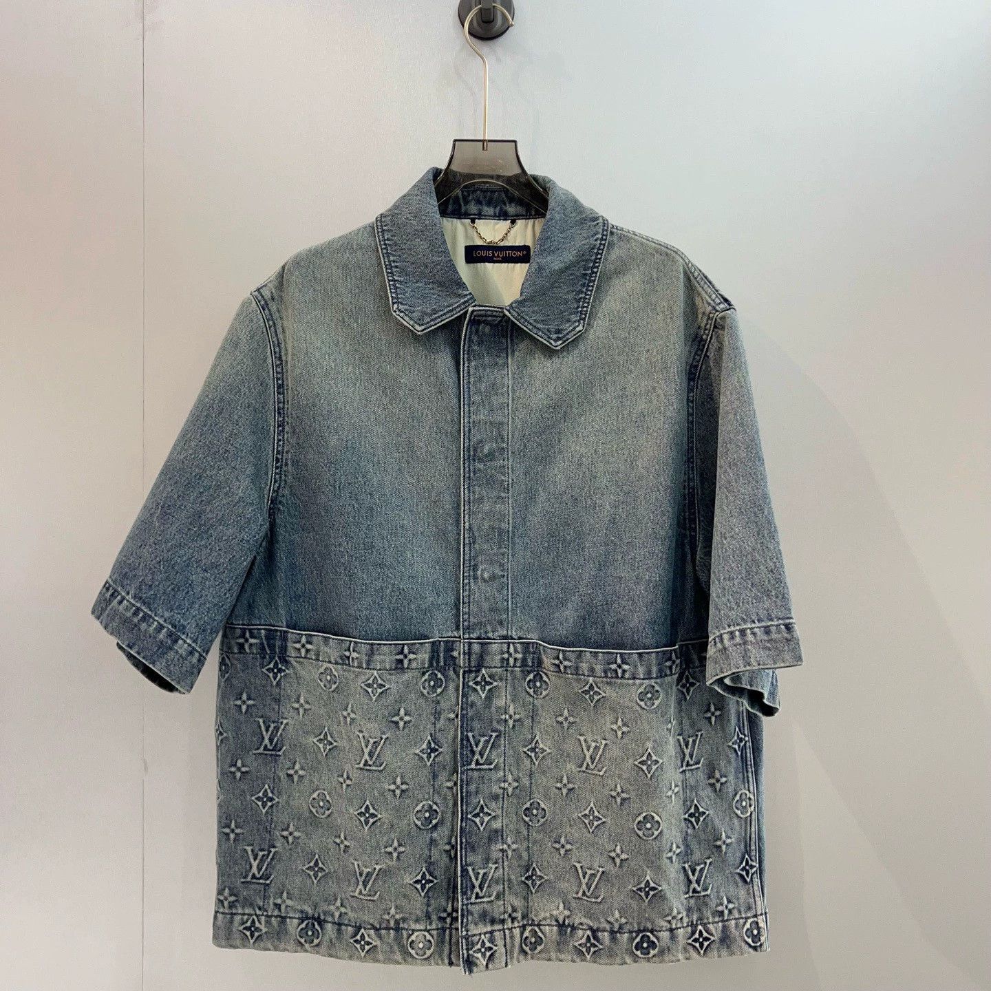 【LV】New Louis Vuitton Lumberjack Cardigan Short Sleeve