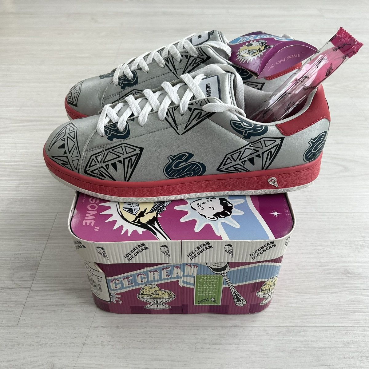 Icecream × Reebok VERY RARE OG REEBOK X BBC/ICE CREAM BWS BOUTIQUE Size US 10 / EU 43 - 1 Thumbnail