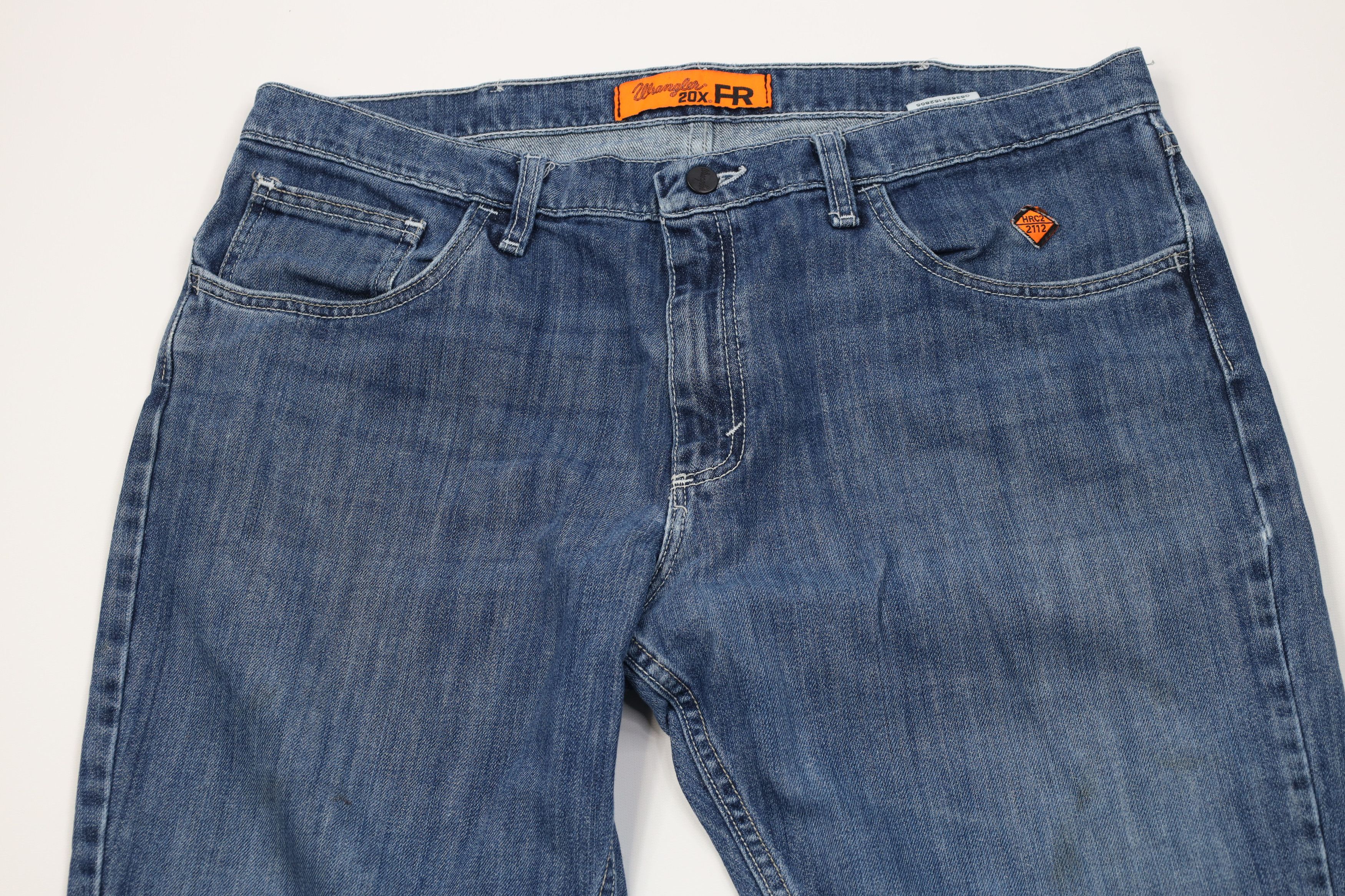 Wrangler Wrangler FR 20X Fire Flame Resistant Wide Leg Denim Jeans Size US 38 / EU 54 - 2 Thumbnail