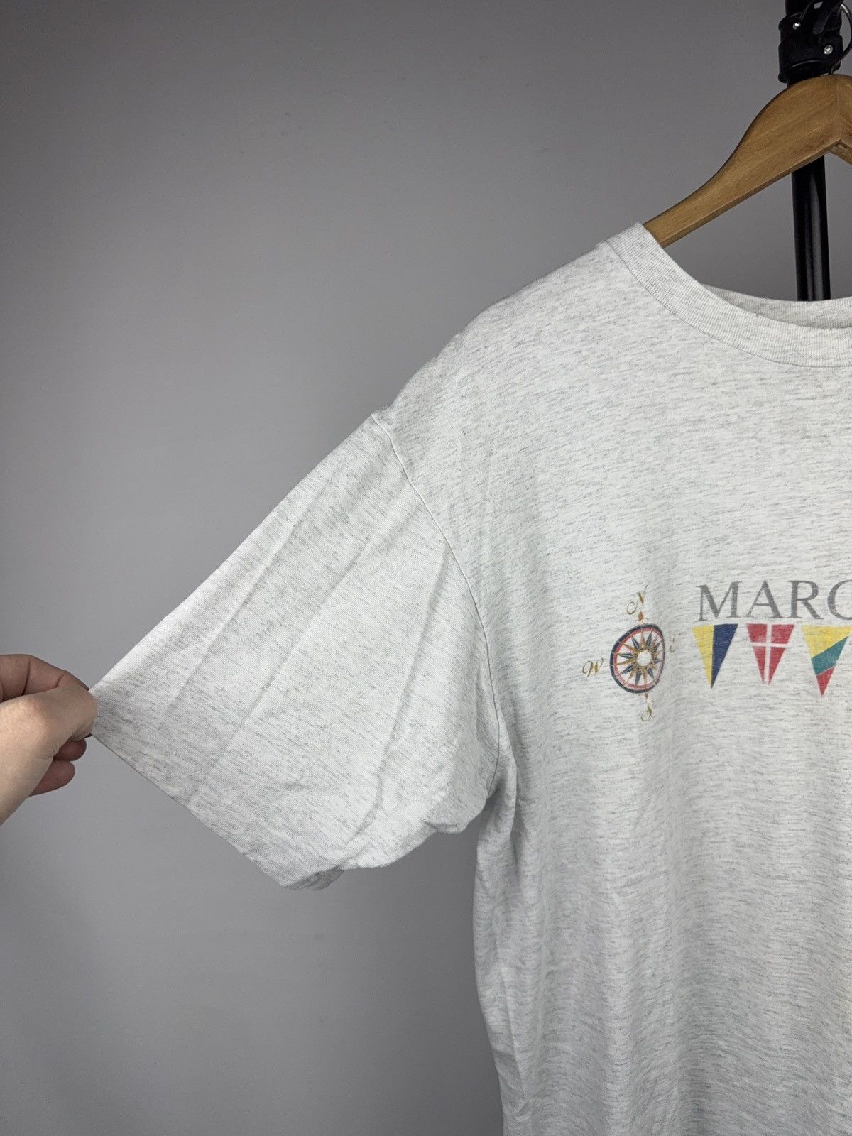 Vintage USA 90s Retro Vintage Marco Island Nautical Flags T-Shirt Size US L / EU 52-54 / 3 - 9 Thumbnail
