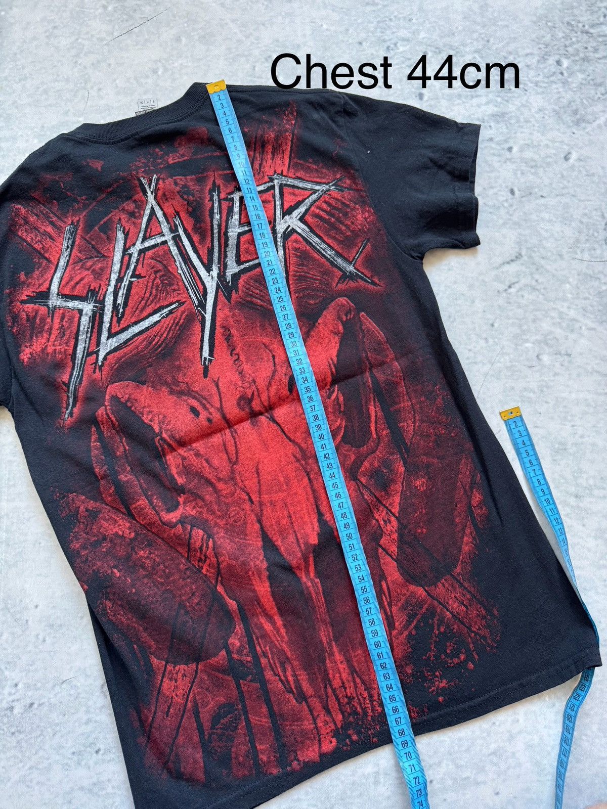 Slayer Slayer big logo tee full print Size US S / EU 44-46 / 1 - 5 Thumbnail