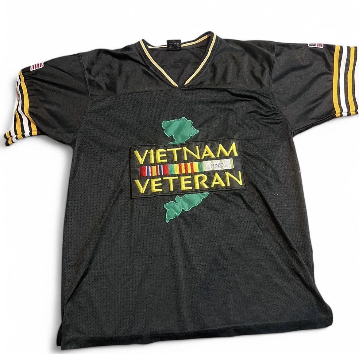 Vintage Vietnam War Jersey Size US L / EU 52-54 / 3 - 2 Thumbnail