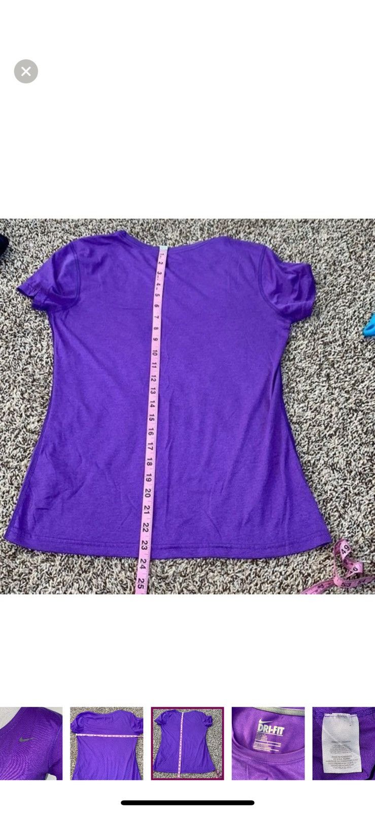 Nike Nike small dri fit regular fit athletic tee Size S / US 4 / IT 40 - 2 Thumbnail