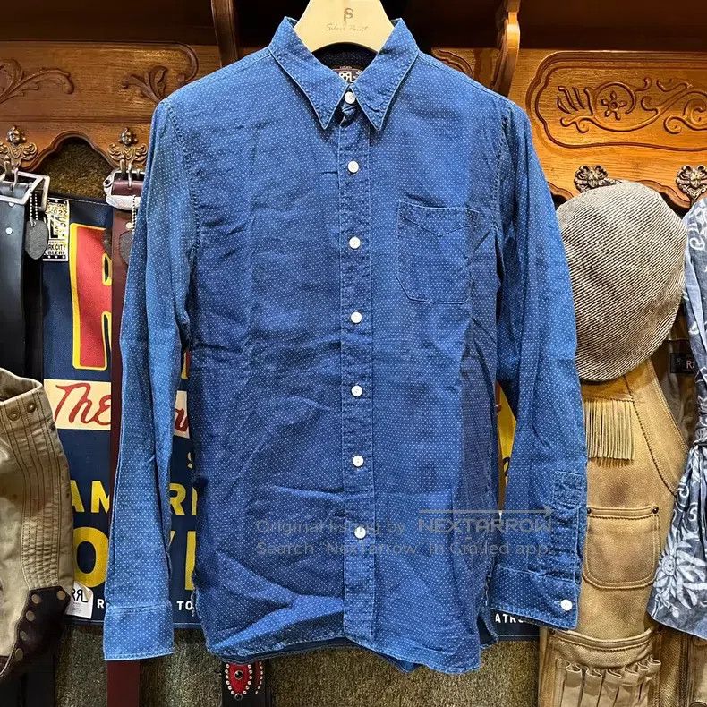 RRL Ralph Lauren RRL Ralph Lauren Old-fashioned polka dot shirt Size US M / EU 48-50 / 2 - 1 Thumbnail