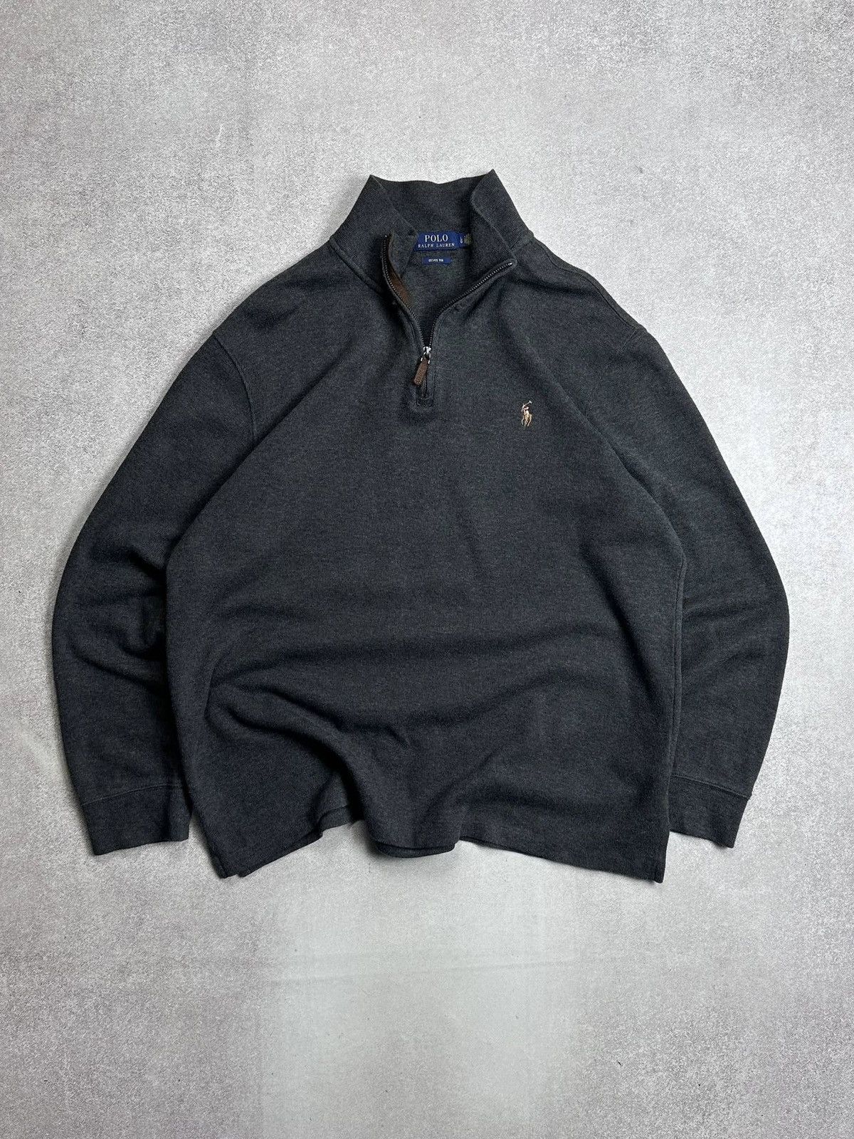 Polo Ralph Lauren Vintage Polo Ralph Lauren Estate Rib Quarter Zip Sweater L Size US L / EU 52-54 / 3 - 4 Thumbnail