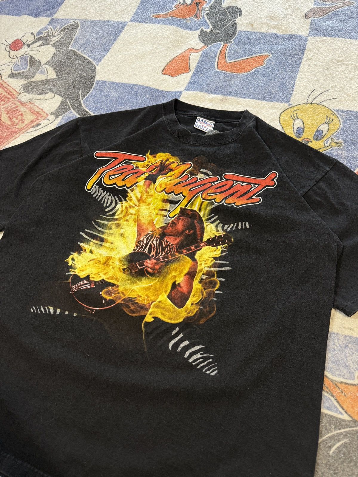 All Sport Ted Nugent Craveman tour tee Size US XL / EU 56 / 4 - 2 Thumbnail
