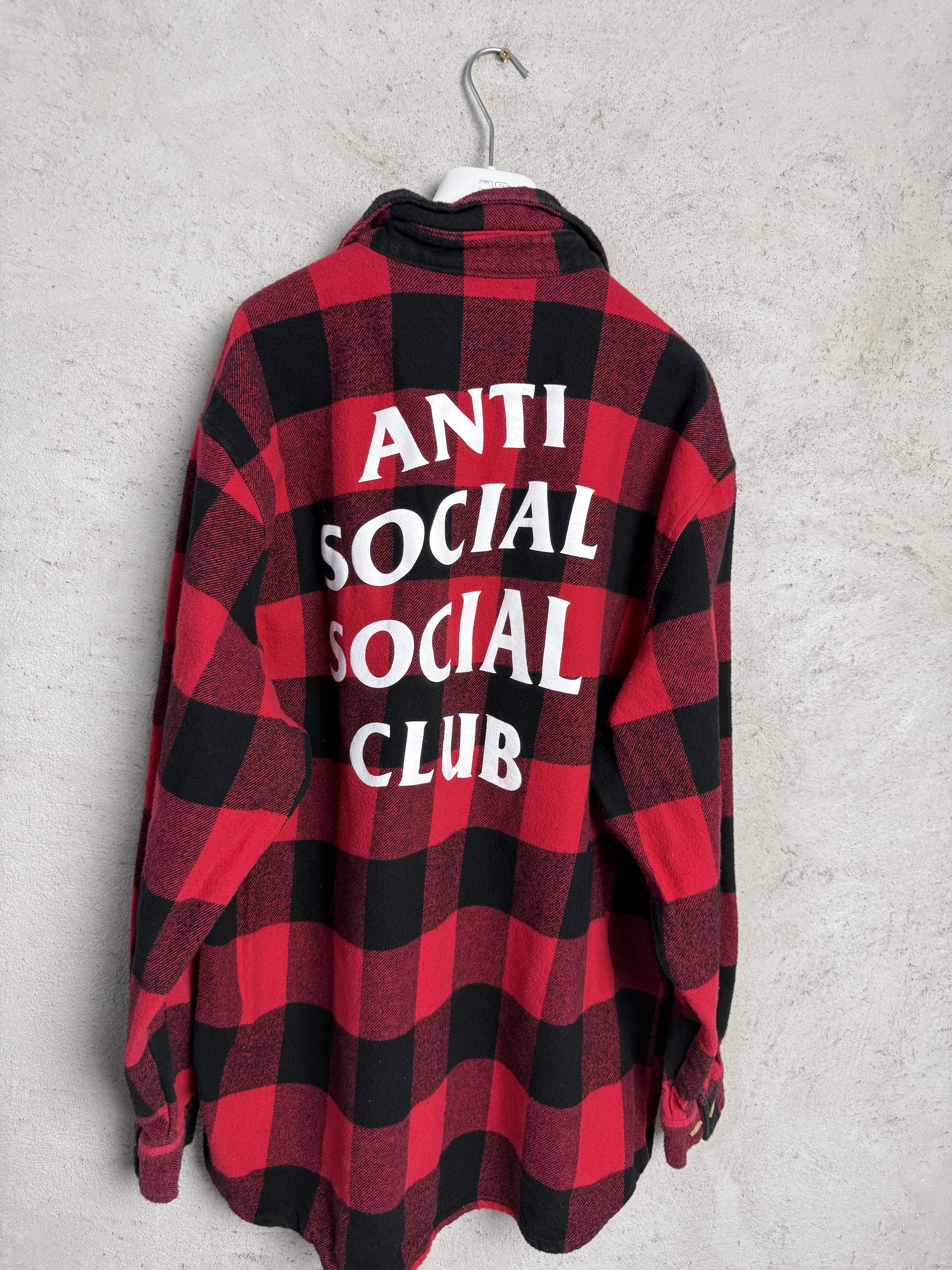 Anti Social Social Club ASSC Anti Social Social Club printed flannel shirt Size US XXL / EU 58 / 5 - 1 Thumbnail