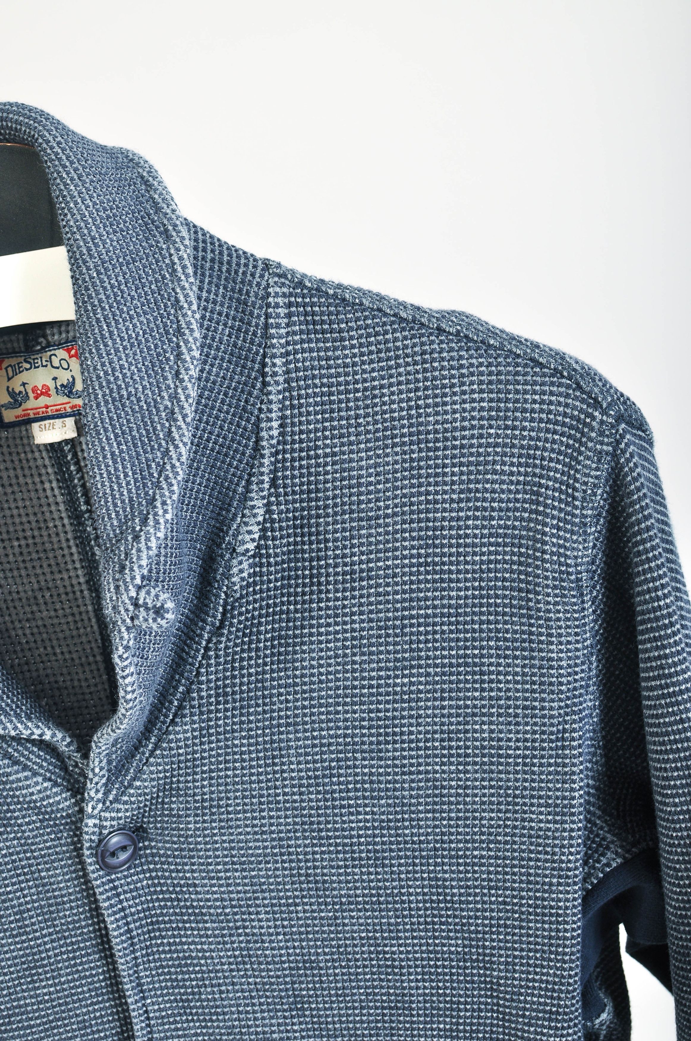 Diesel Vintage 00s Diesel cardigan in grey Size US S / EU 44-46 / 1 - 2 Thumbnail