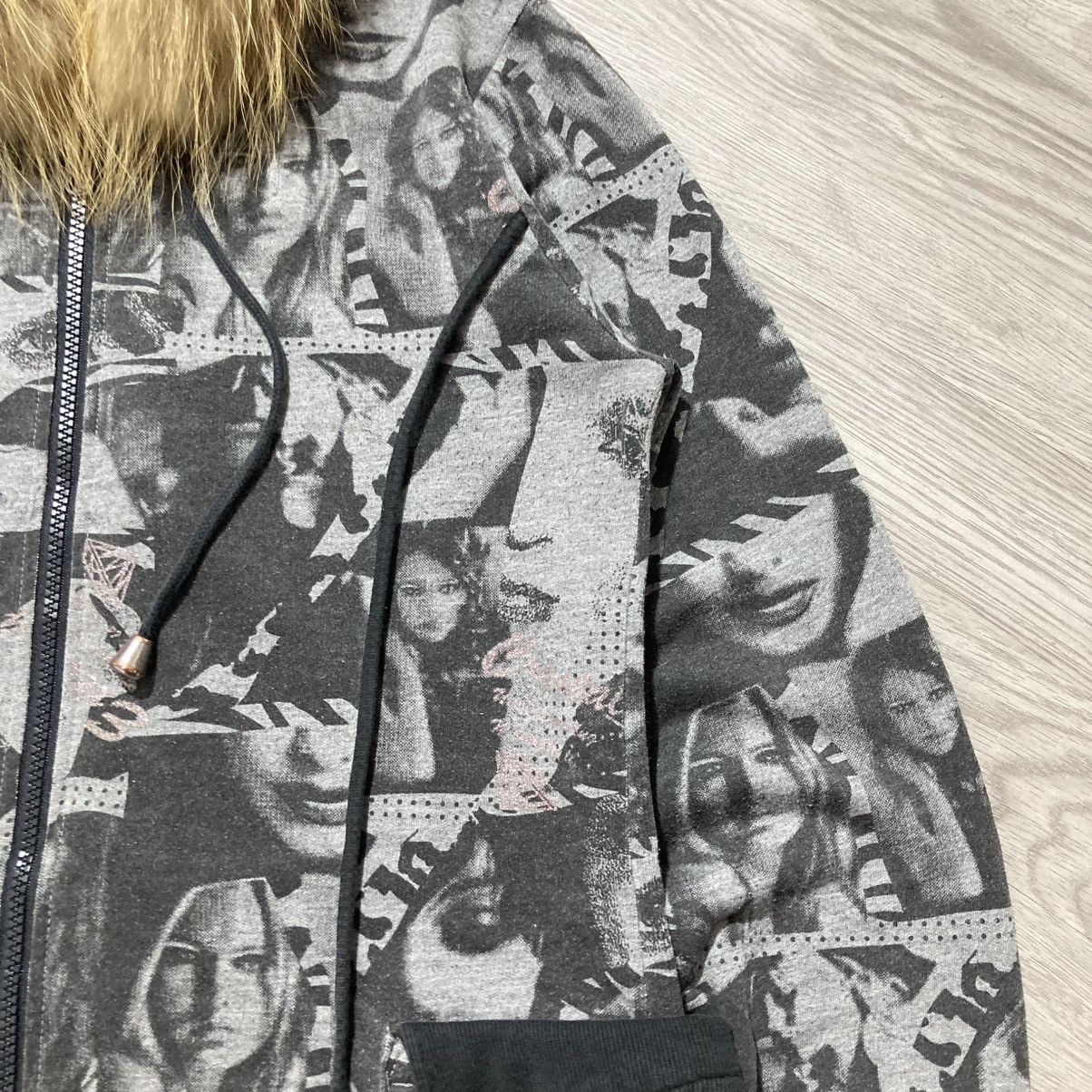 Hysteric Glamour 2000s Colza Girl Glamorous Aop Ziphoodie Beauty Beast Lgb Size US M / EU 48-50 / 2 - 5 Thumbnail
