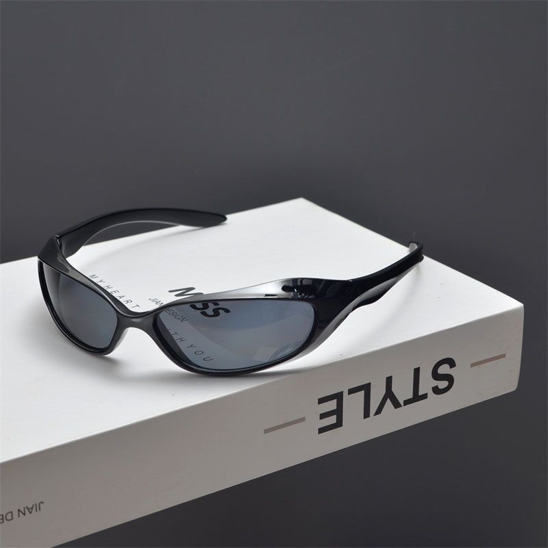 VIBE New Trend Street ins style custom avant-garde sunglasses Size ONE SIZE - 3 Thumbnail