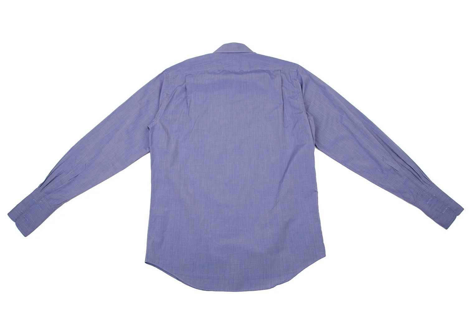 Hermes Cotton Double Cuff Shirt in Blue, Size 40 Size US XXS / EU 40 - 8 Thumbnail