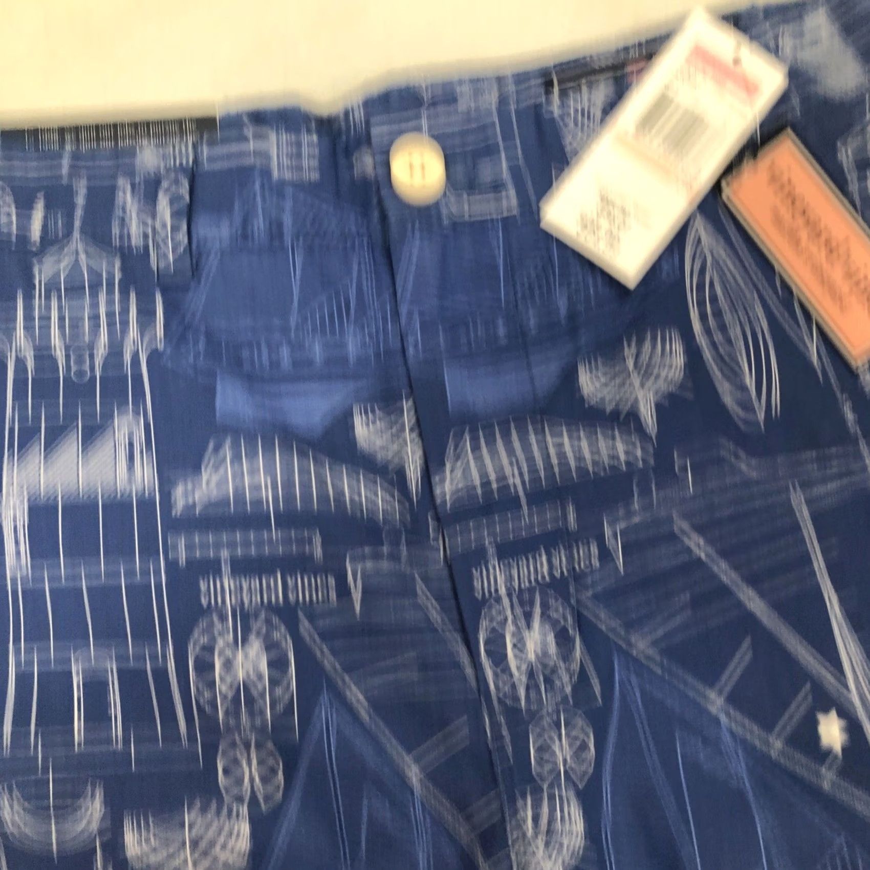 Vineyard Vines Vineyard Vines Shorts Mens 28 CHINO BERMUDA Cape Cod Blueprint Breaker 9” Size US 28 / EU 44 - 5 Thumbnail