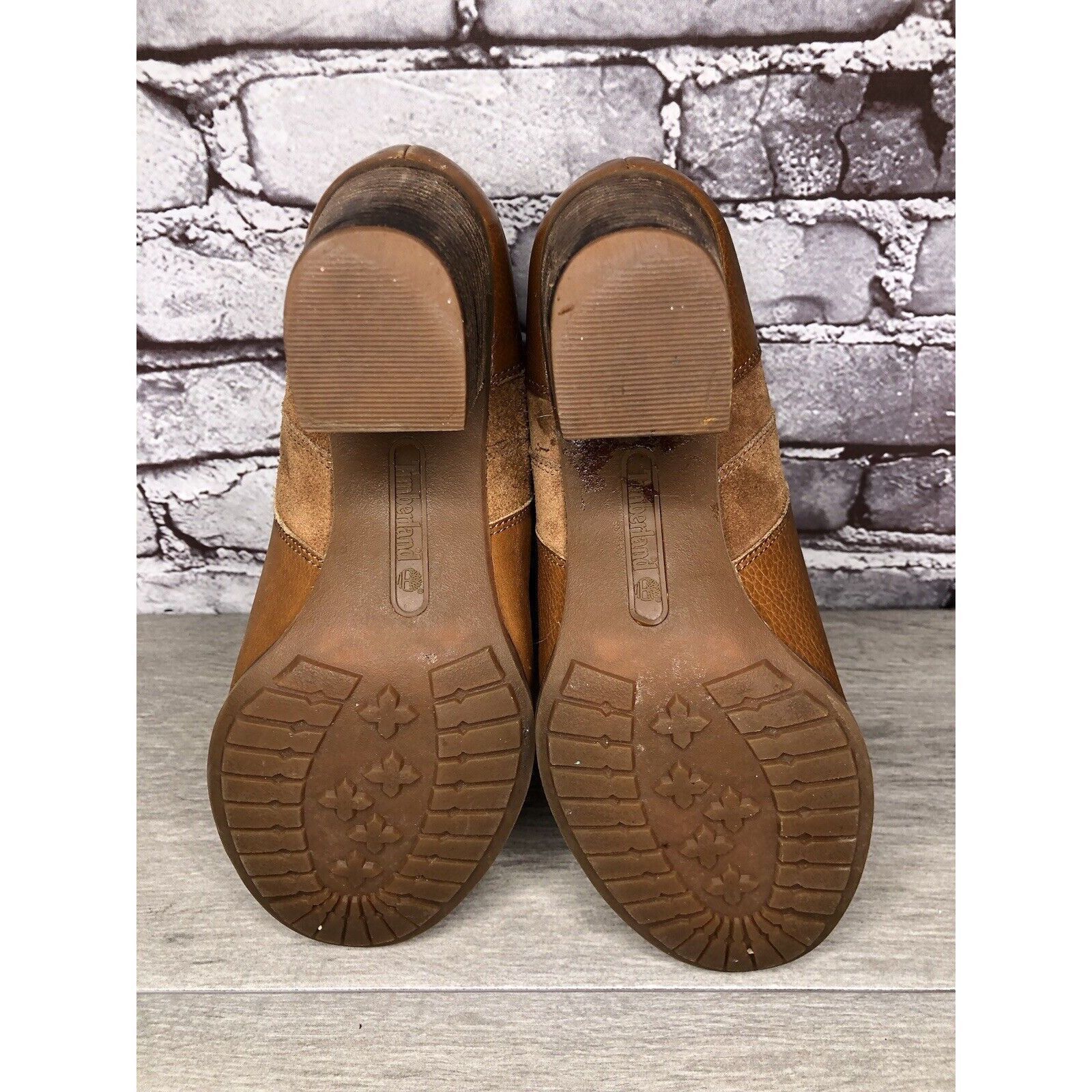 Timberland Timberland A1623 A0560 Brown Leather Suede Heel Booties Boot Size US 8 / IT 38 - 6 Thumbnail