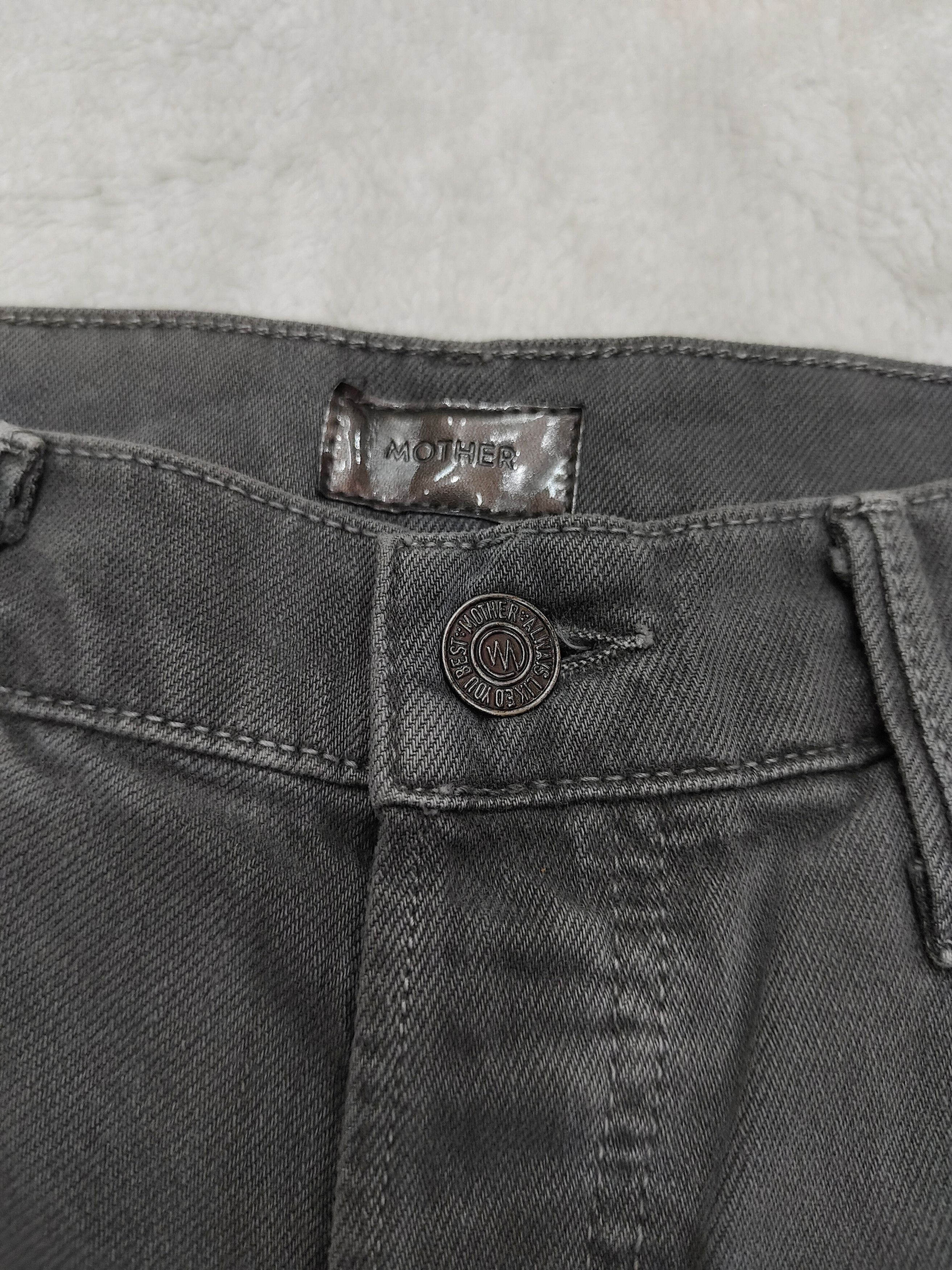 Seditionaries Mother LA 🔥 Distressed Ripped Raw Hem Washer Flare Jeans Size 30" / US 8 / IT 44 - 6 Thumbnail