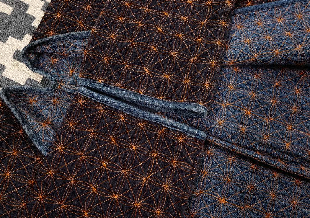 Visvim visvim ict sanjuro coat indigo color Size US XL / EU 56 / 4 - 1 Thumbnail