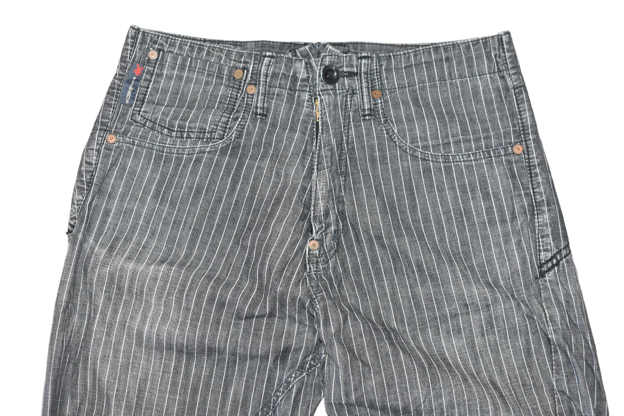 Japanese Brand Wide Leg 🔥Japanese Yen Wabash Raw Denim Pants size 29 Size US 29 - 3 Thumbnail