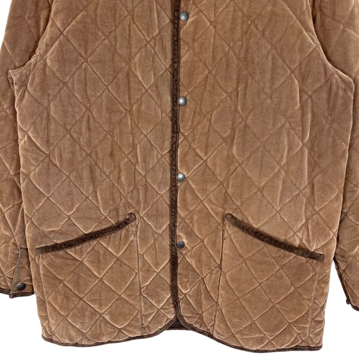 Designer × Japanese Brand × Kansai Yamamoto Kansai Keans Kansai Yamamoto Velvet Quilted Button Up Jacket Size US L / EU 52-54 / 3 - 4 Thumbnail