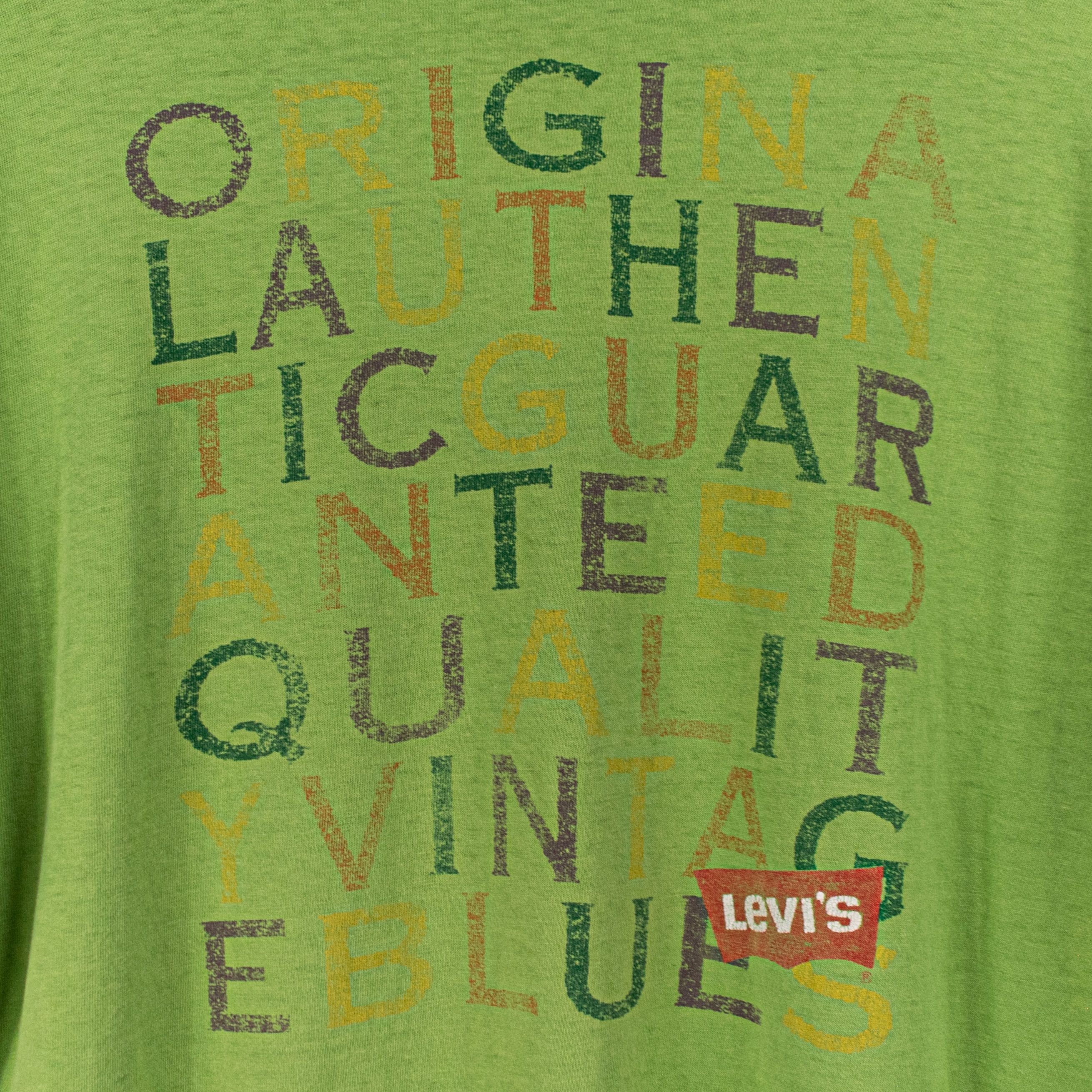 Levi's Levi's Authentic Guaranteed Quality T-Shirt Thrashed 90s Size US XL / EU 56 / 4 - 3 Thumbnail