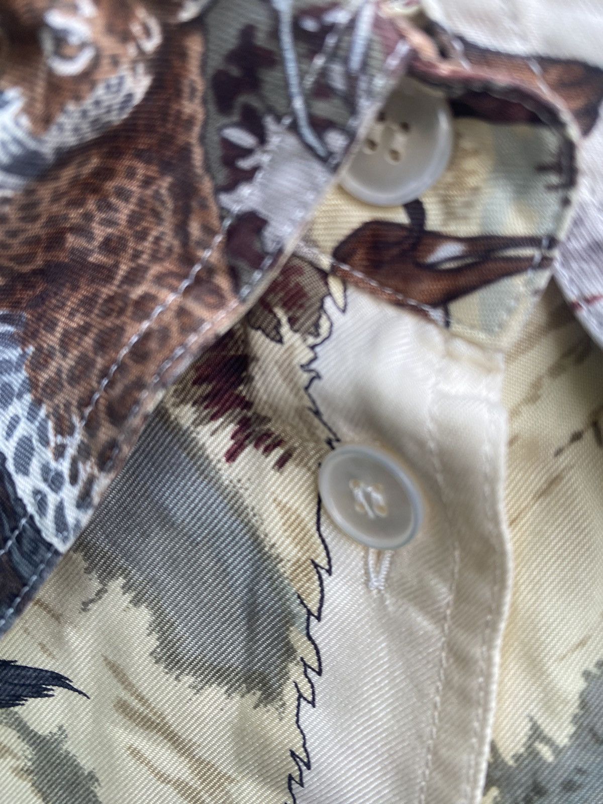 Hermes × Vintage Hermes paris silk Shirt Size M / US 6-8 / IT 42-44 - 3 Thumbnail