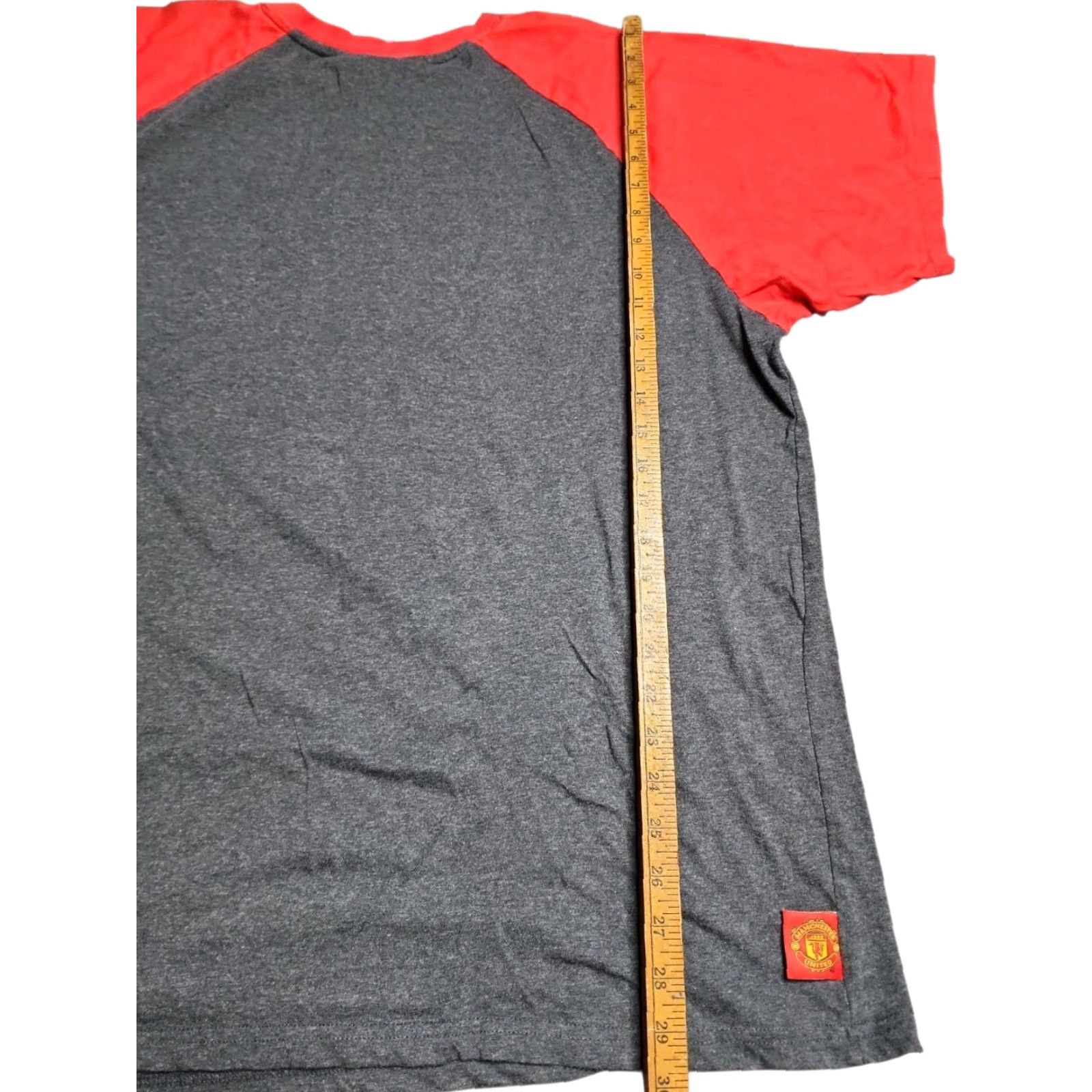 Vintage Vintage Manchester United Mens 2XL T-Shirt Soccer Logo Gray 90s Fan Apparel Size US XXL / EU 58 / 5 - 2 Thumbnail