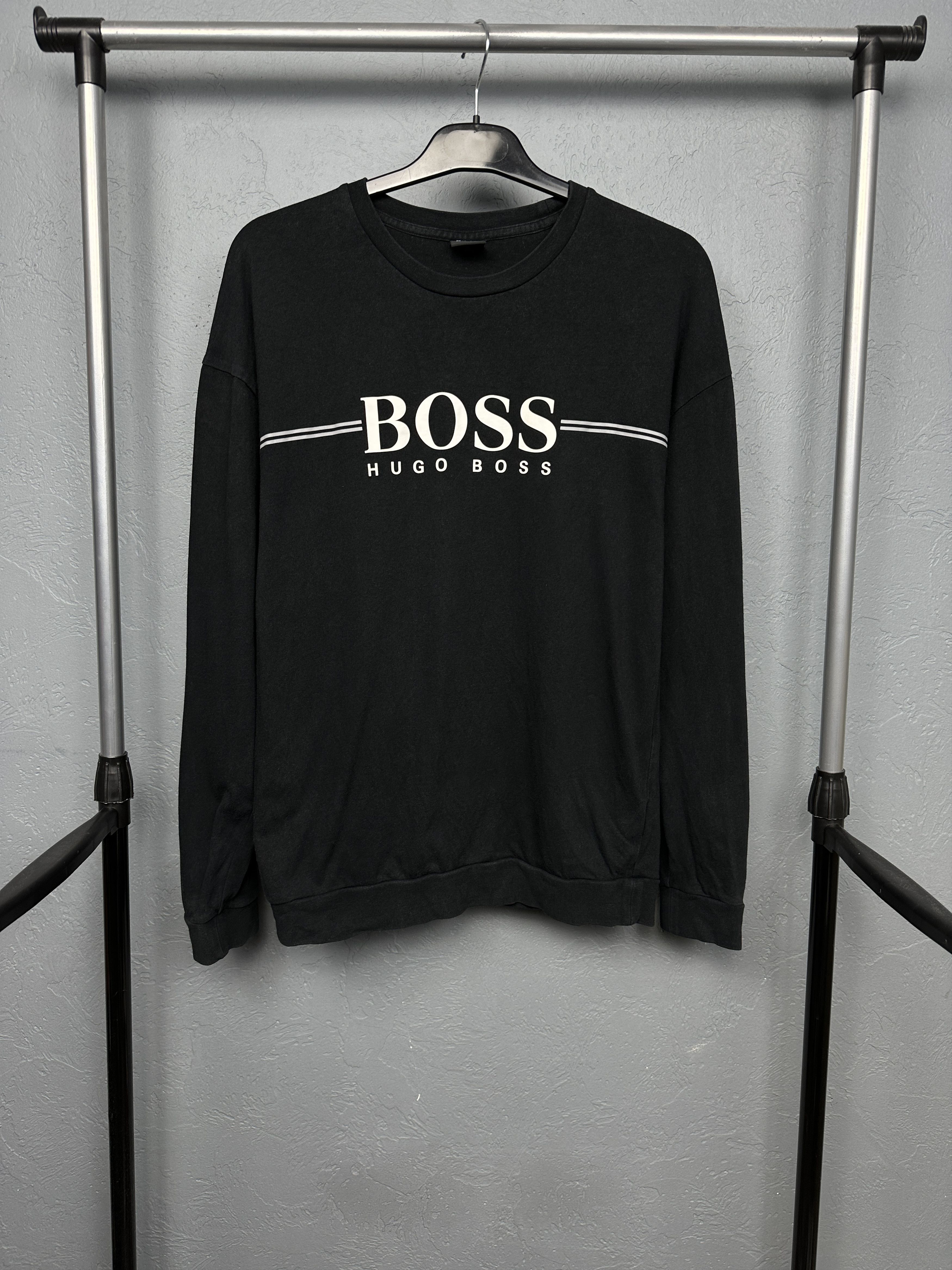 Hugo Boss Hugo Boss Mens Crew Neck Sweatshirt Size US S / EU 44-46 / 1 - 1 Thumbnail