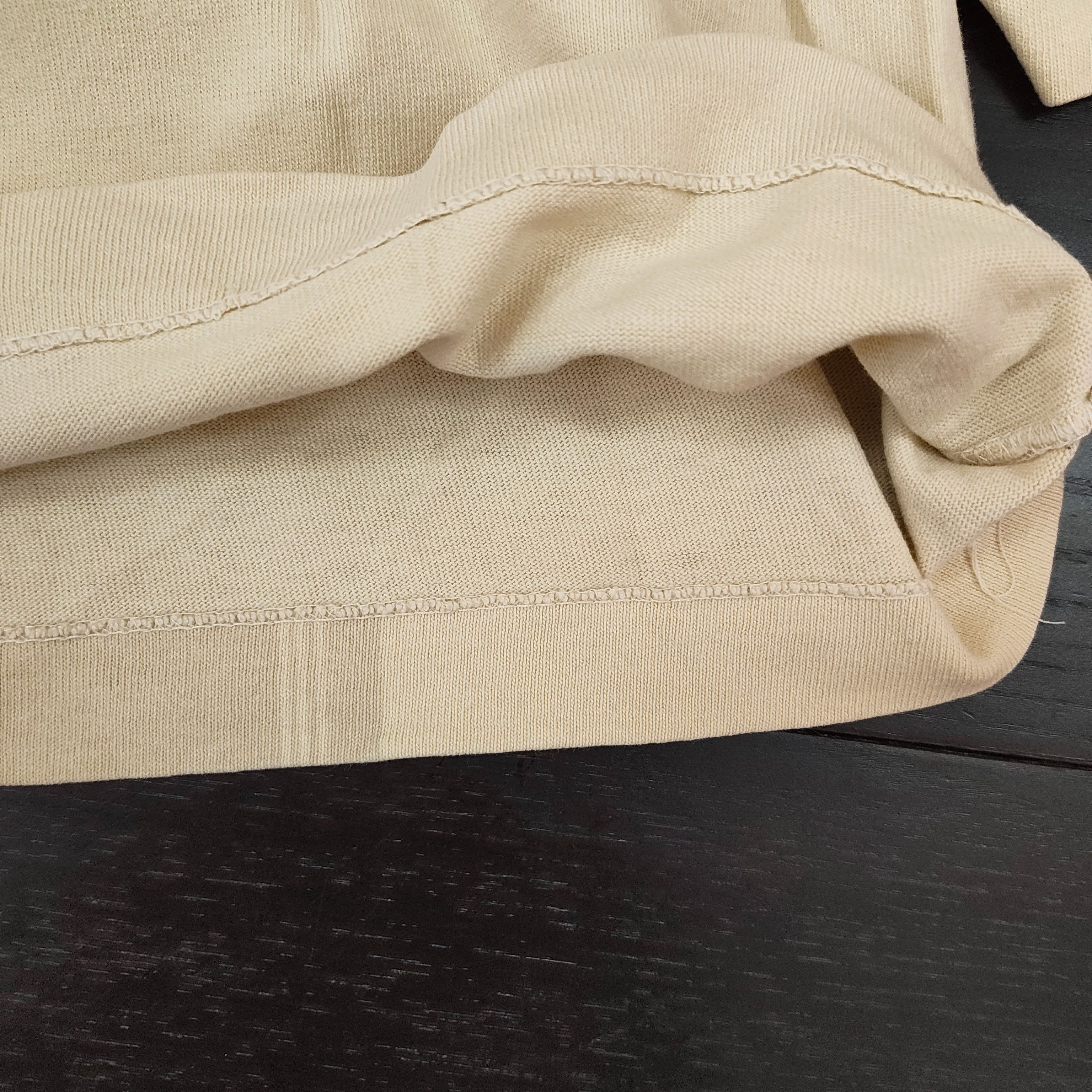 Stone Island Stone Island Massimo Osti vintage mock neck t-shirt sand L Size US L / EU 52-54 / 3 - 10 Thumbnail