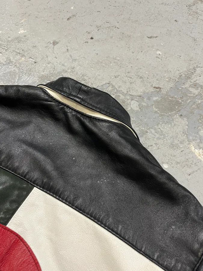 Vintage 2000s Algeria Traditional Black Leather Bomber Jacket Size US M / EU 48-50 / 2 - 6 Thumbnail
