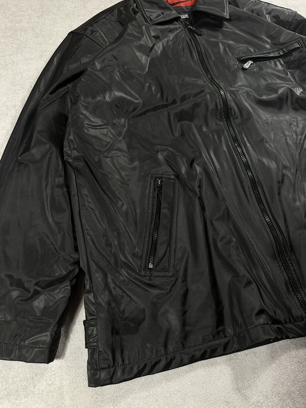 Nike Nike Premier Vintage Zip Jacket Leather Look Size US XL / EU 56 / 4 - 3 Thumbnail