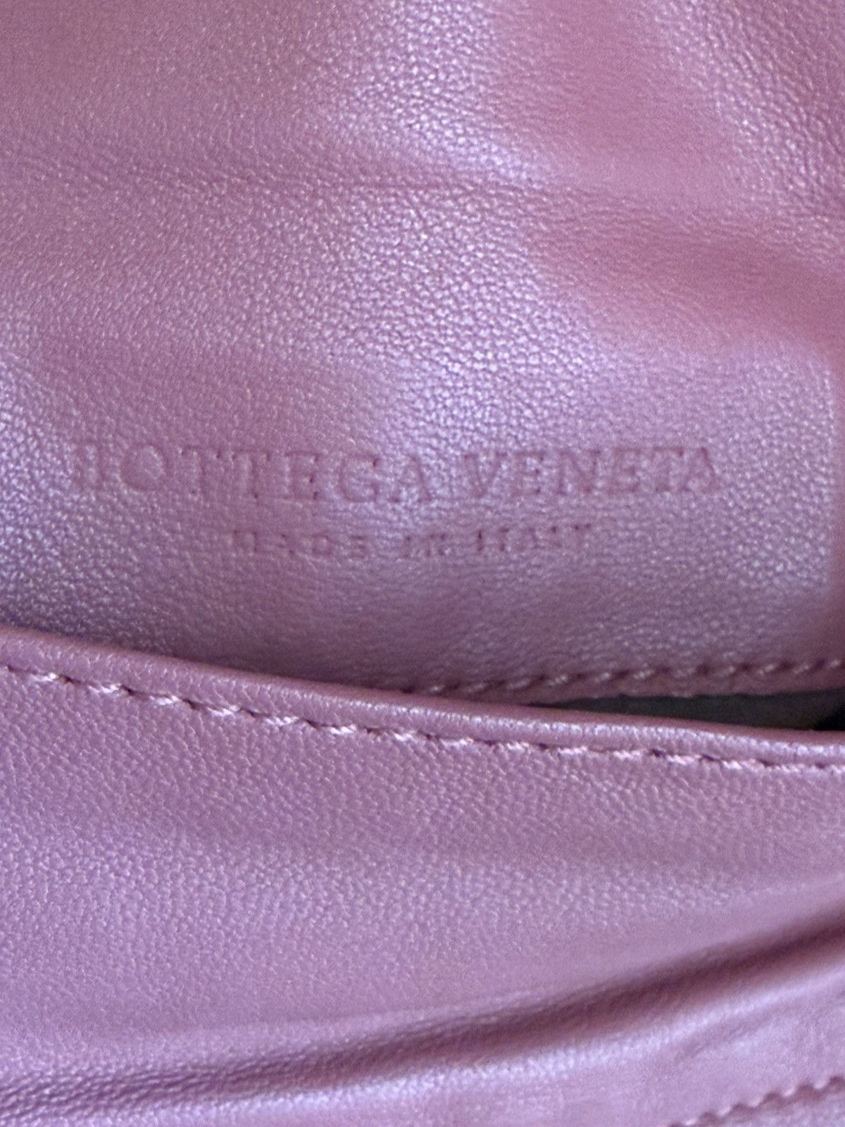 Bottega Veneta Bottega Veneta Pink Leather Crossbody Size ONE SIZE - 7 Thumbnail