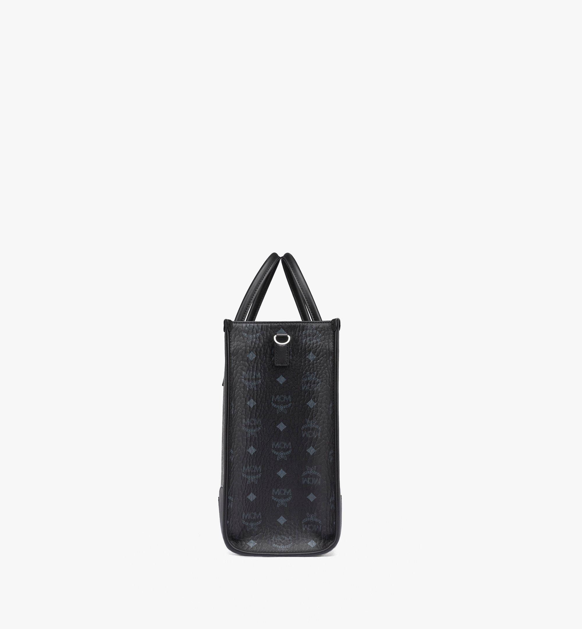 MCM o1mt1gz0925 Size: OS / Large München Tote Bag in Black Size ONE SIZE - 3 Thumbnail