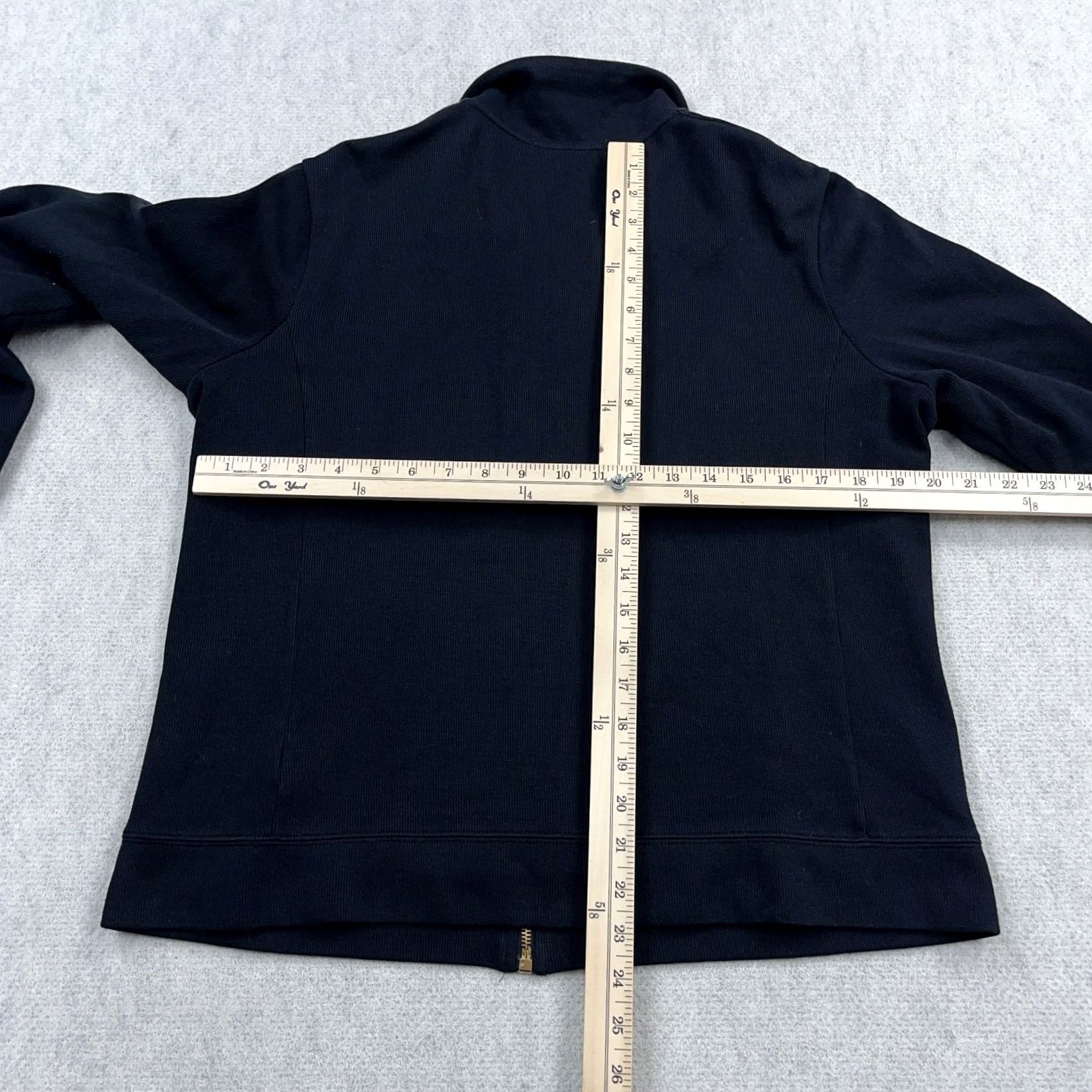 Ralph Lauren VINTAGE Lauren Ralph Lauren Jacket Women L Black Full Zip Track Suit Crest LRL Size L / US 10 / IT 46 - 6 Thumbnail